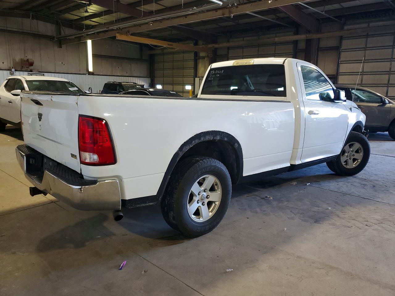 2013 Ram 1500 Slt White vin: 3C6JR6EP1DG532840