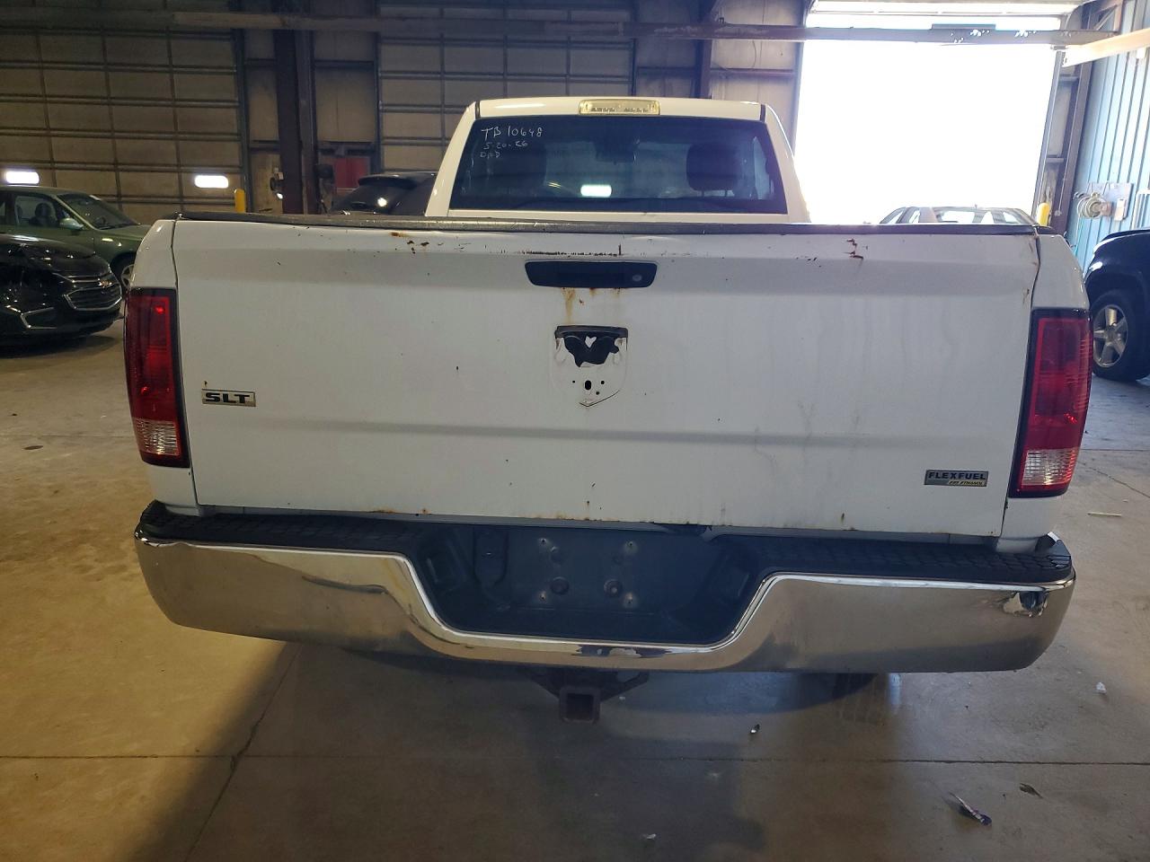 2013 Ram 1500 Slt White vin: 3C6JR6EP1DG532840