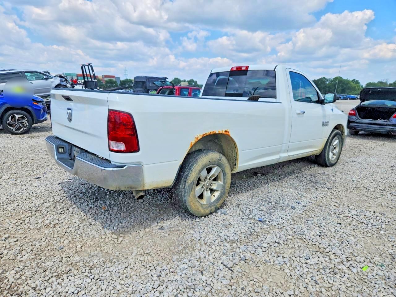 2013 Ram 1500 Slt White vin: 3C6JR6EP3DG524464