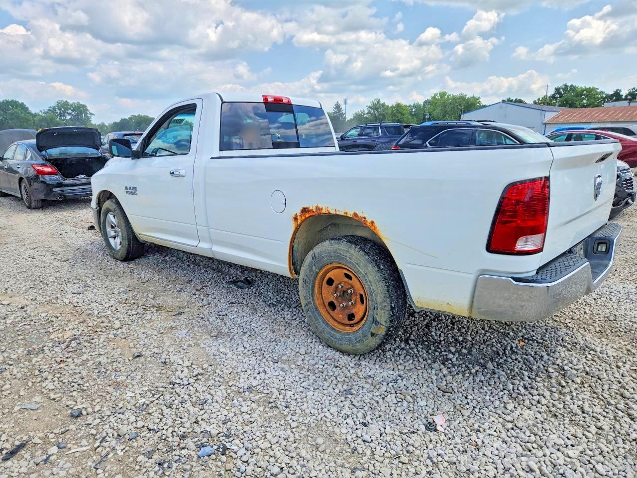 2013 Ram 1500 Slt White vin: 3C6JR6EP3DG524464