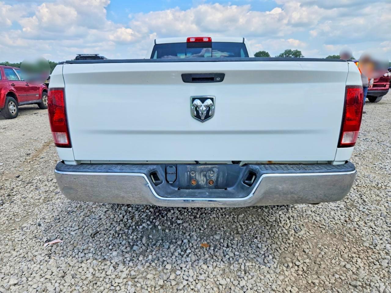 2013 Ram 1500 Slt White vin: 3C6JR6EP3DG524464