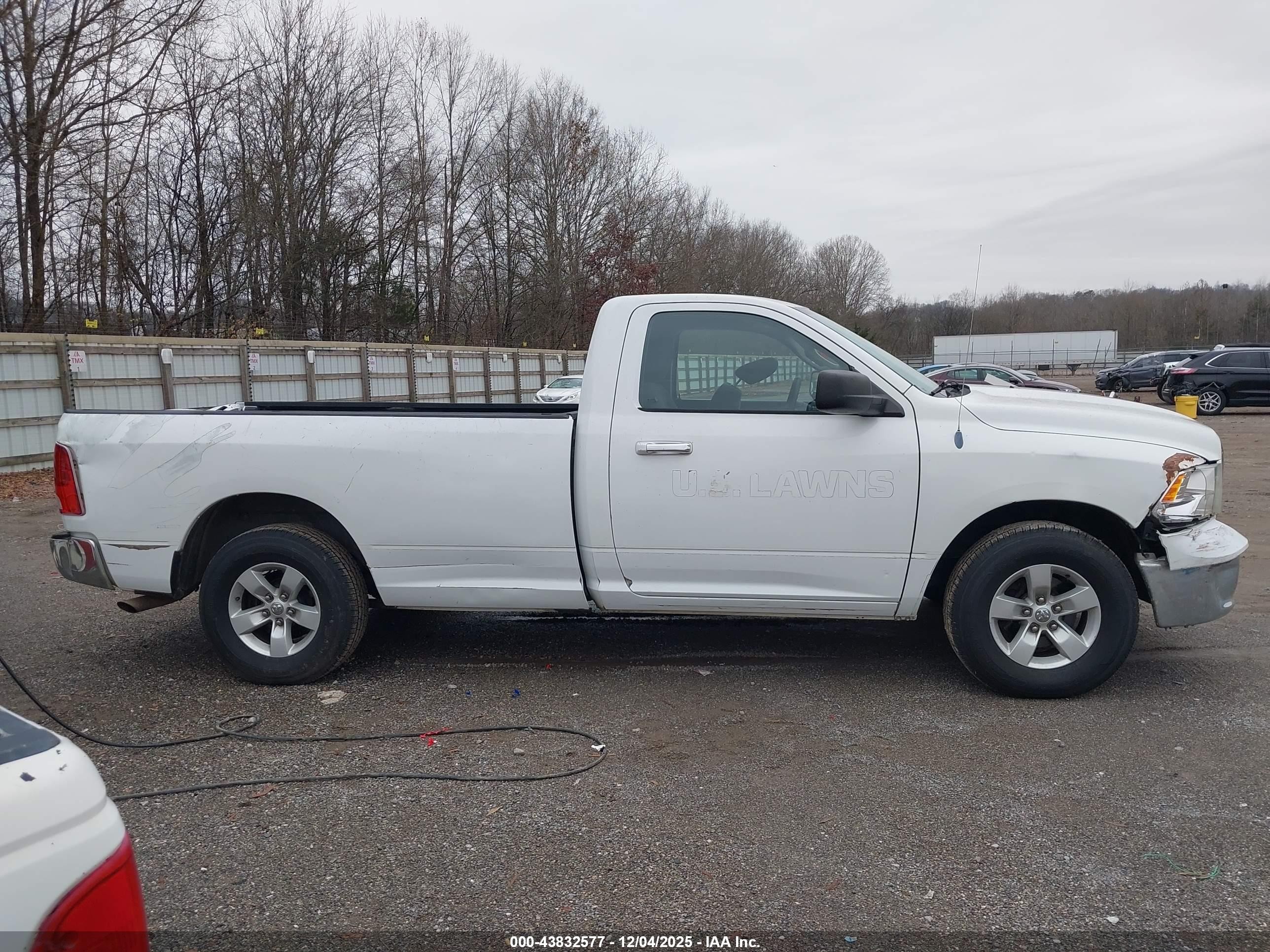 2013 Ram 1500 Slt White vin: 3C6JR6EPXDG502705