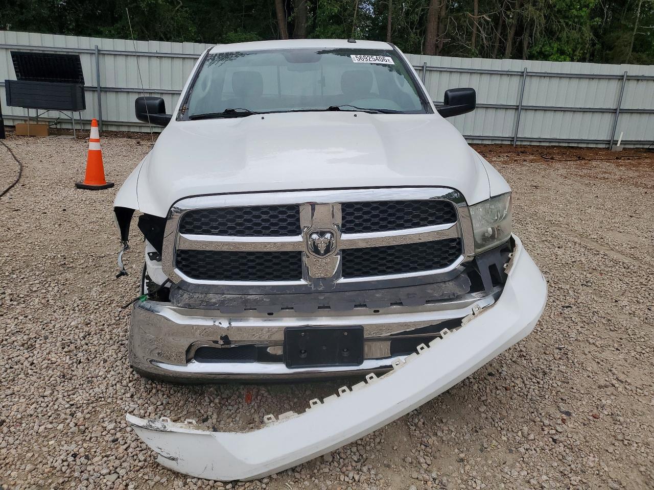 2013 Ram 1500 Slt White vin: 3C6JR6EPXDG524428