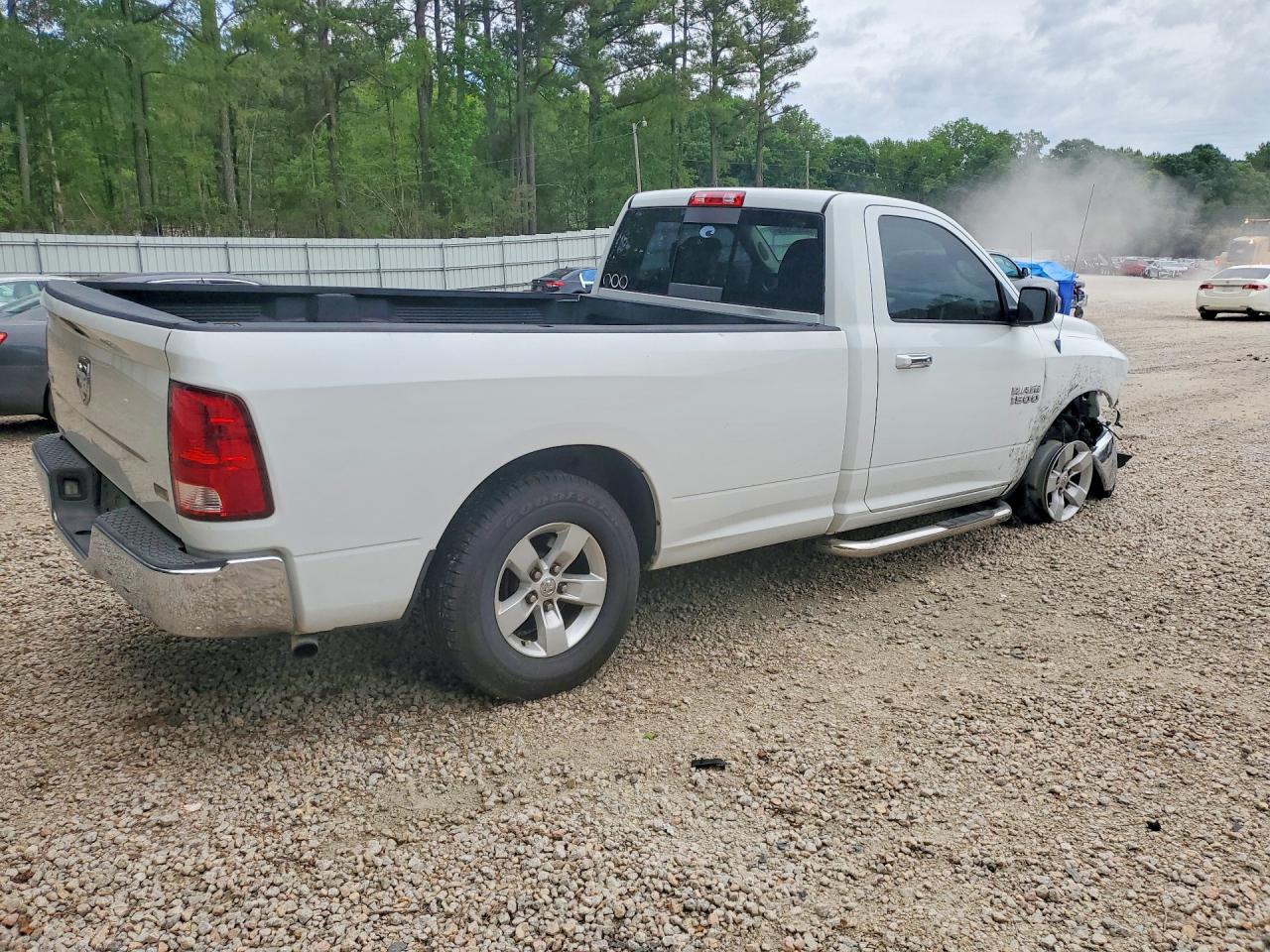 2013 Ram 1500 Slt White vin: 3C6JR6EPXDG524428