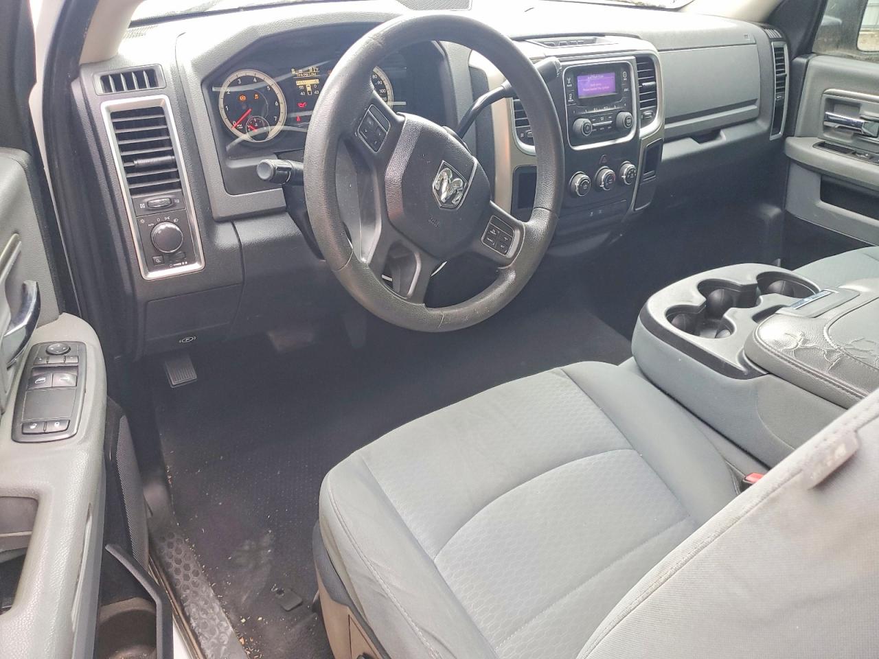 2013 Ram 1500 Slt White vin: 3C6JR6EPXDG524428