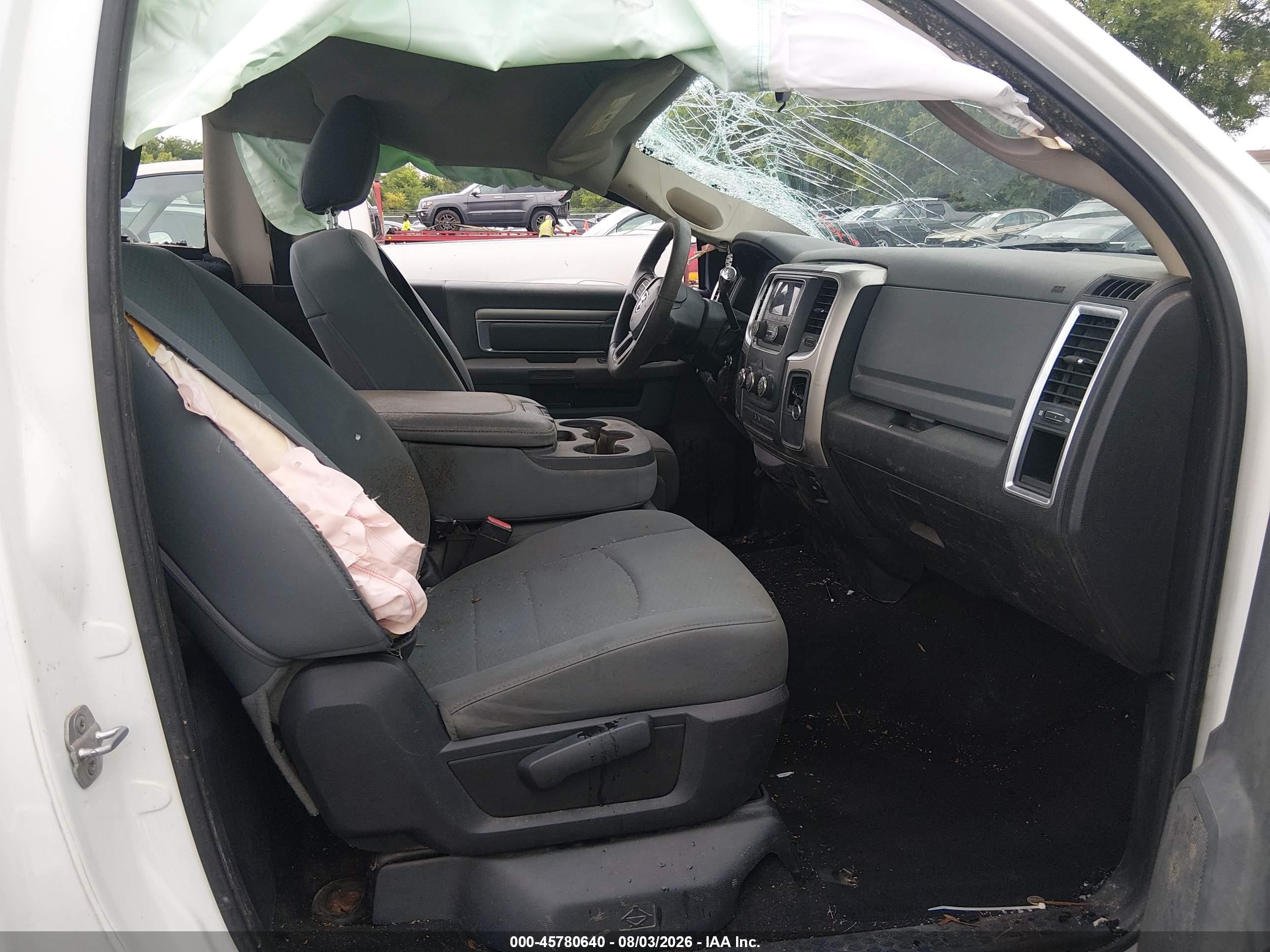 2013 Ram 1500 Slt White vin: 3C6JR6EPXDG528754