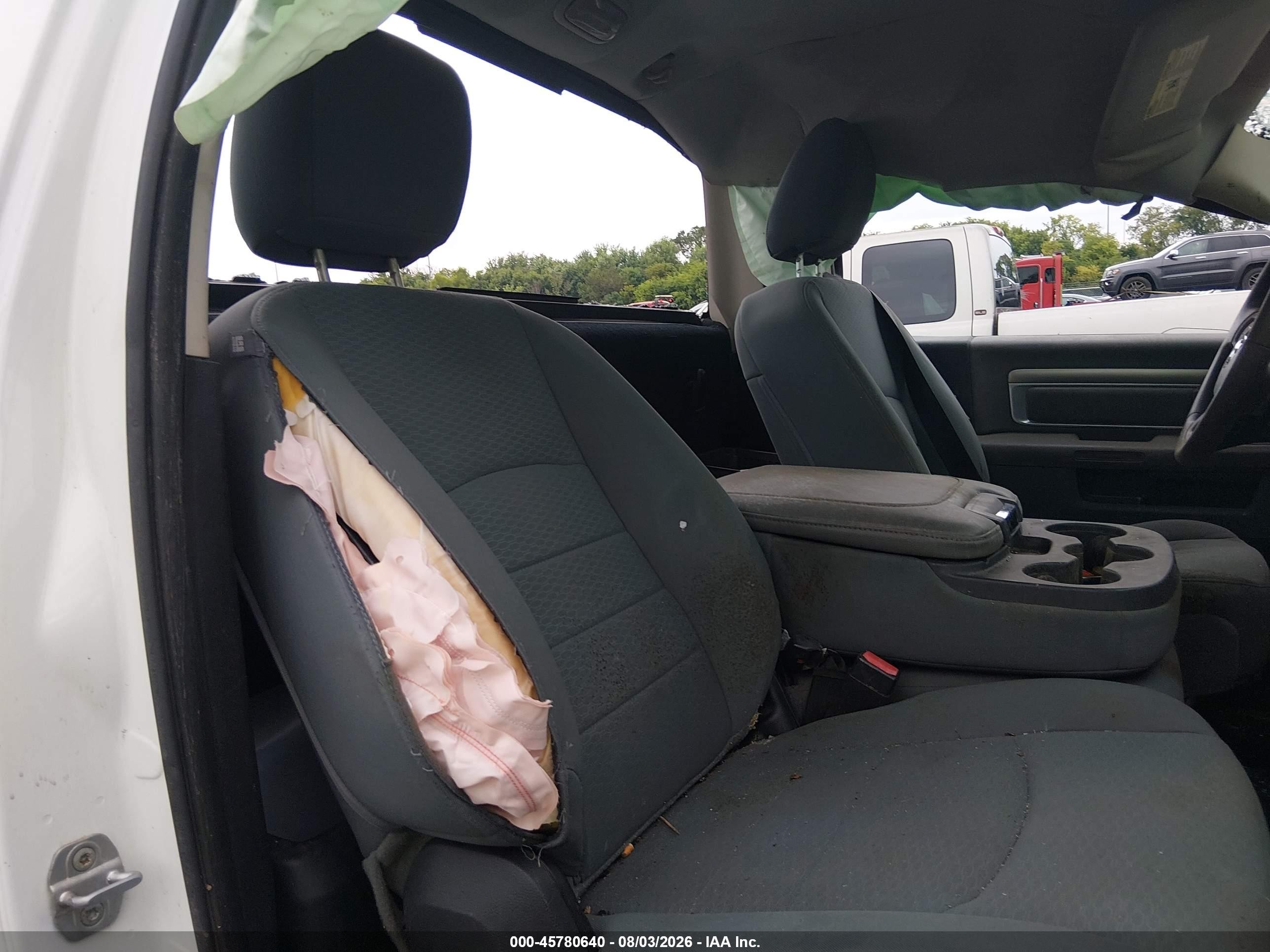 2013 Ram 1500 Slt White vin: 3C6JR6EPXDG528754