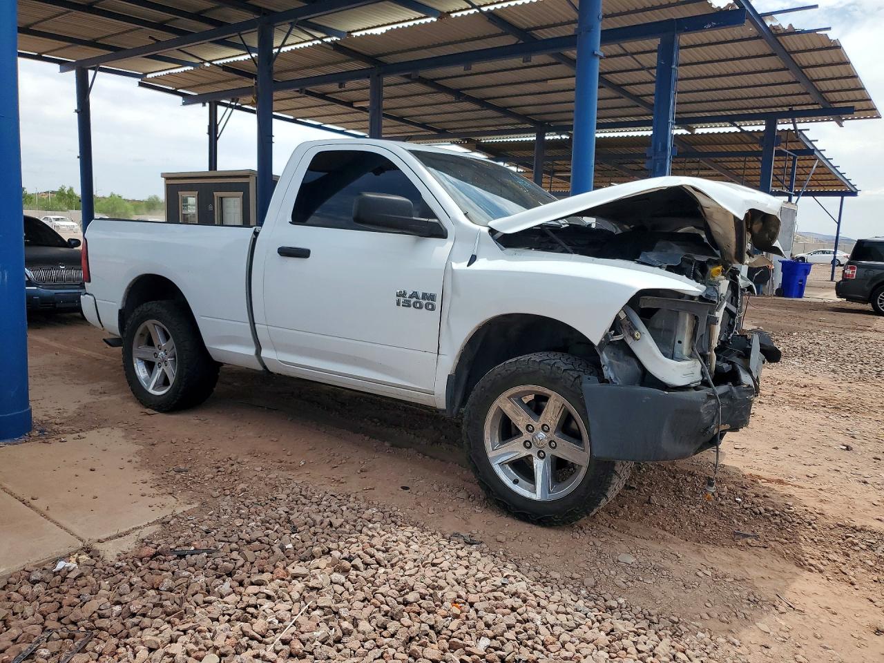 2015 Ram 1500 St White vin: 3C6JR7AG7FG589526