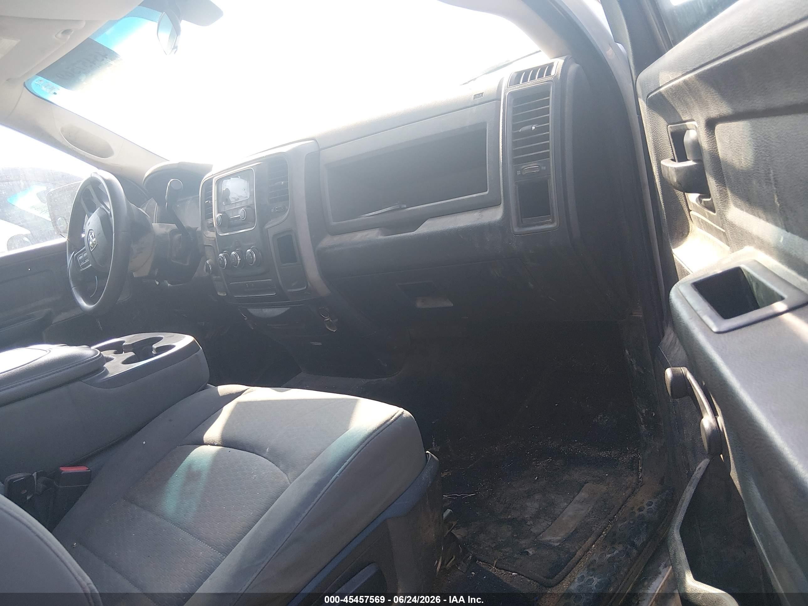 2013 Ram 1500 Tradesman White vin: 3C6JR7AP1DG571228