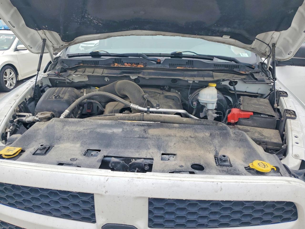 2013 Dodge Ram 1500 Pu Short 4x White vin: 3C6JR7AT0DG533065