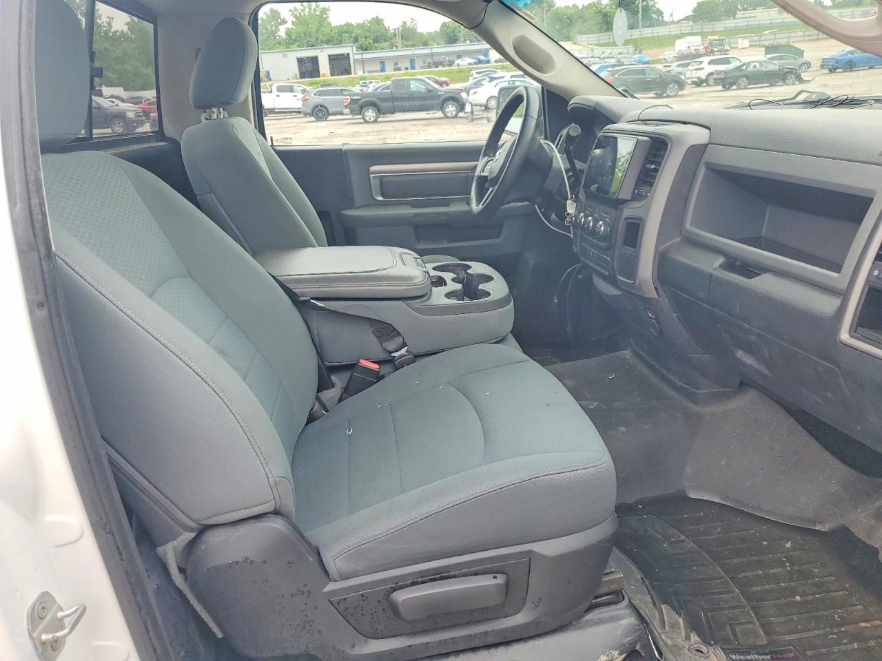 2013 Dodge Ram 1500 Pu Short 4x White vin: 3C6JR7AT0DG533065