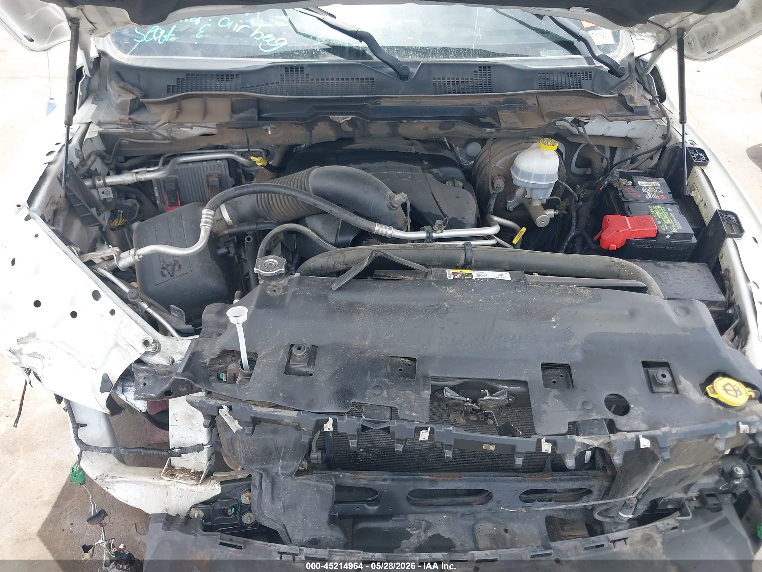 2013 Ram 1500 Express White vin: 3C6JR7AT4DG531741