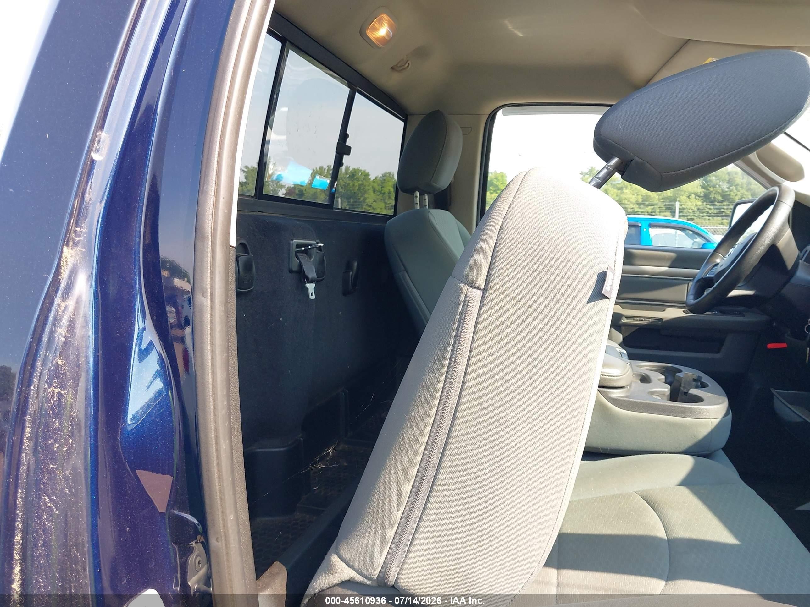 2014 Ram 1500 Express Black vin: 3C6JR7AT4EG259774