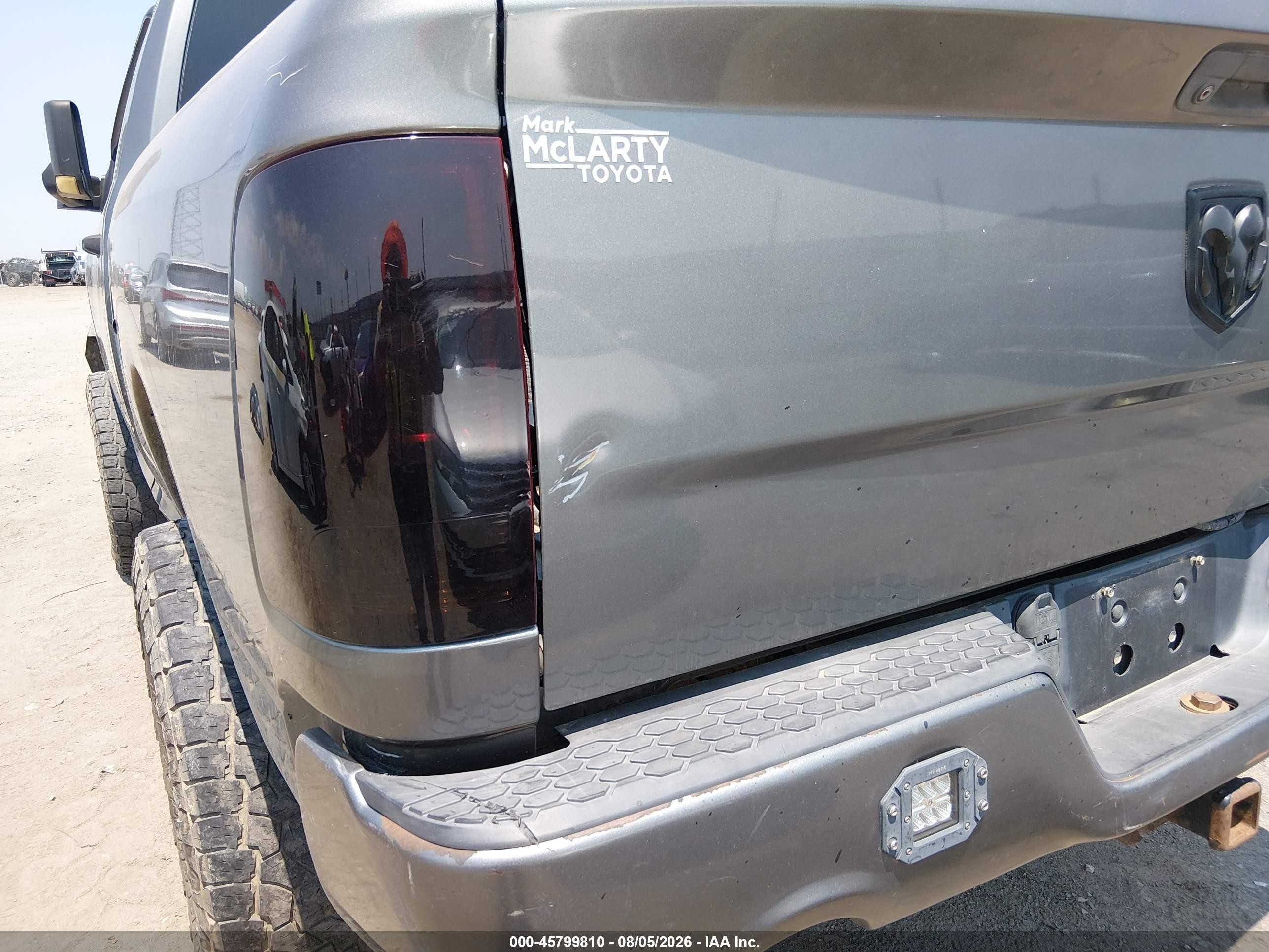 2013 Ram 1500 Express Gray vin: 3C6JR7AT6DG505366