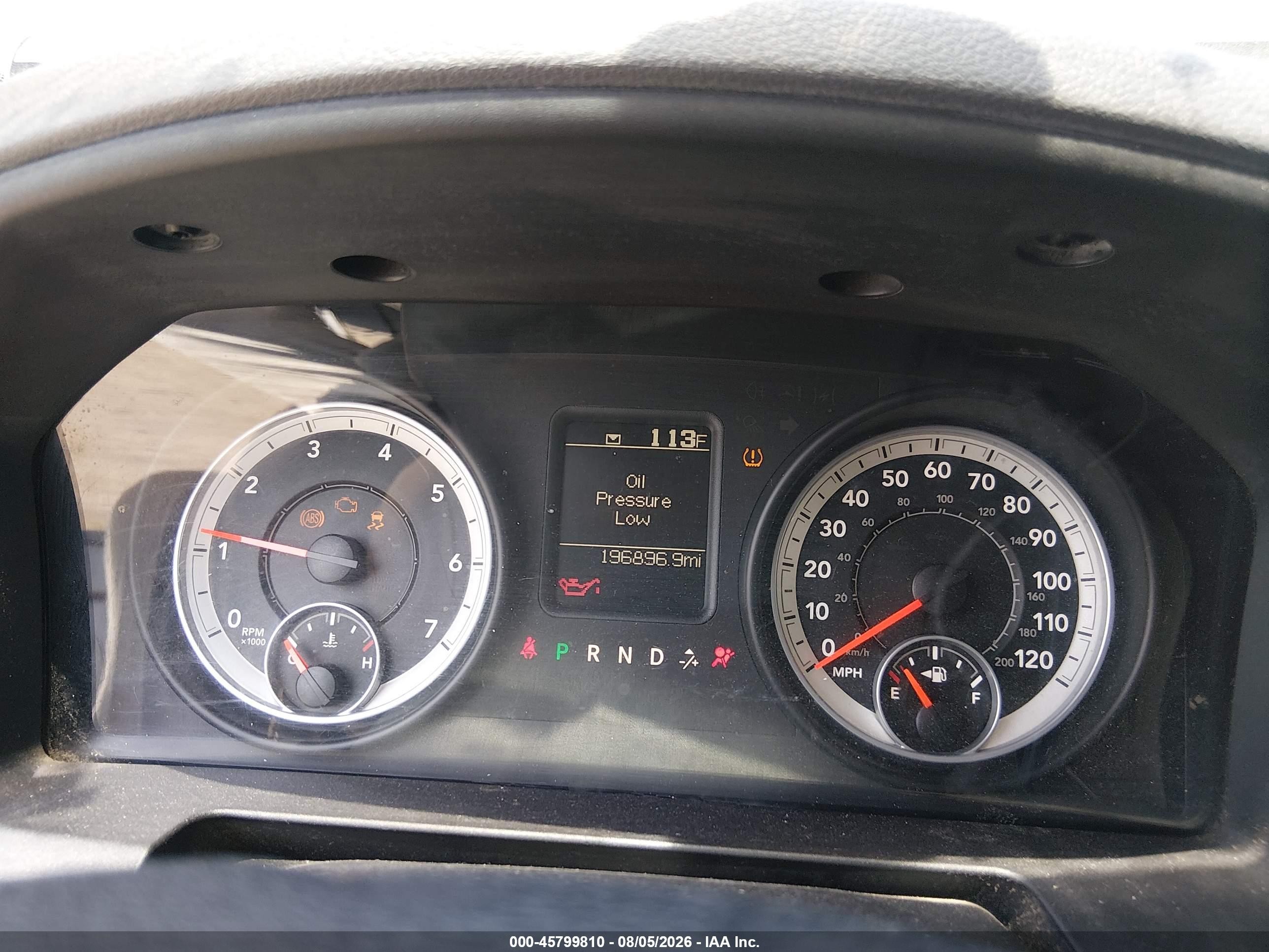2013 Ram 1500 Express Gray vin: 3C6JR7AT6DG505366