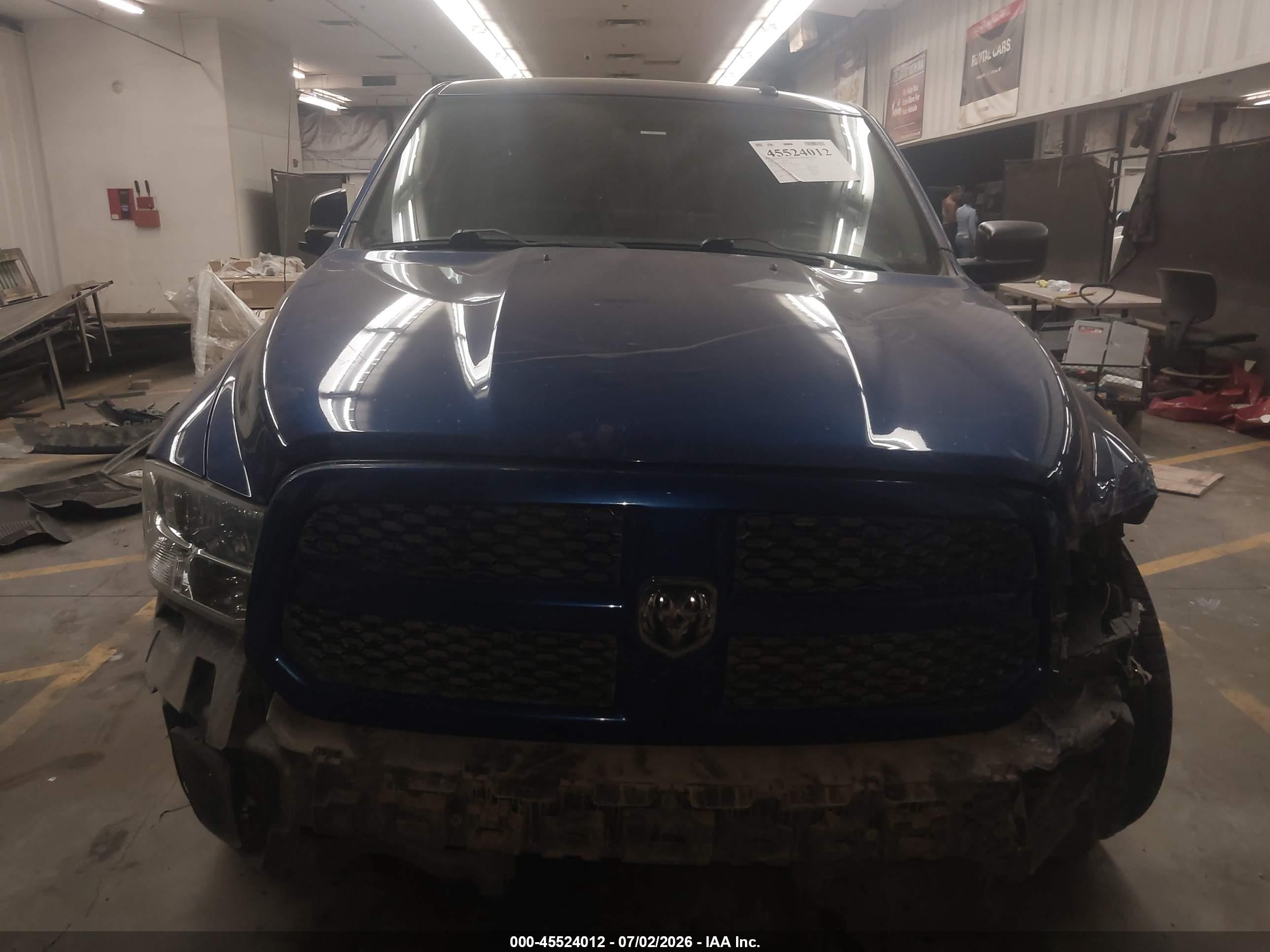 2015 Ram 1500 Express Blue vin: 3C6JR7AT7FG631626