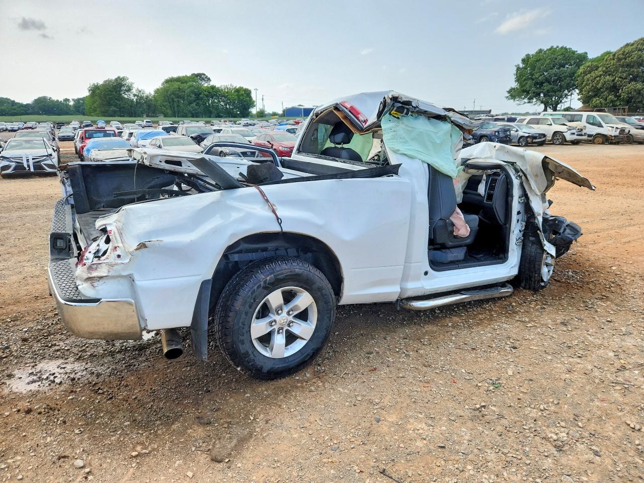 2013 Ram 1500 St White vin: 3C6JR7AT9DG511582
