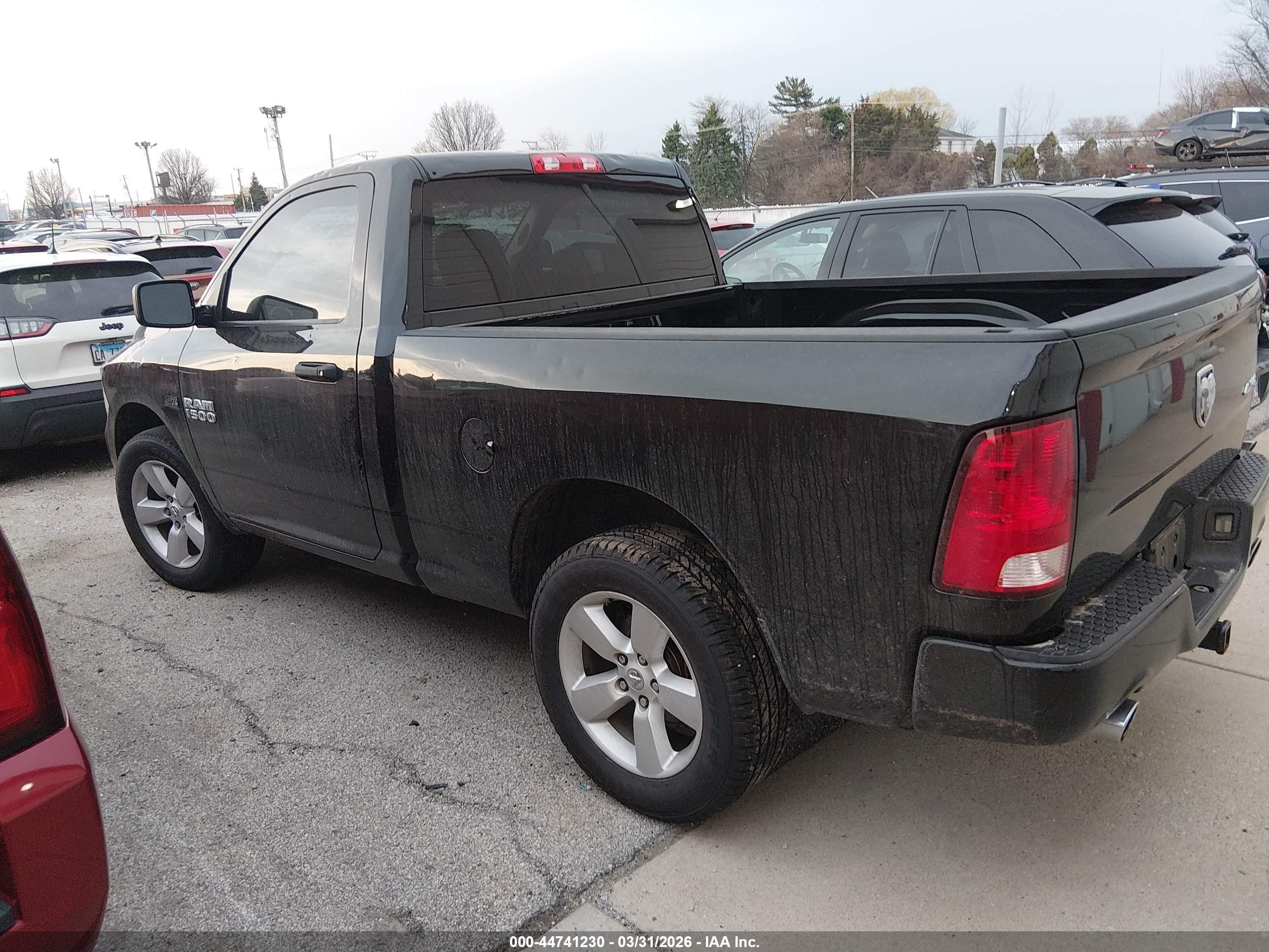 2015 Ram 1500 Express Black vin: 3C6JR7ATXFG616344