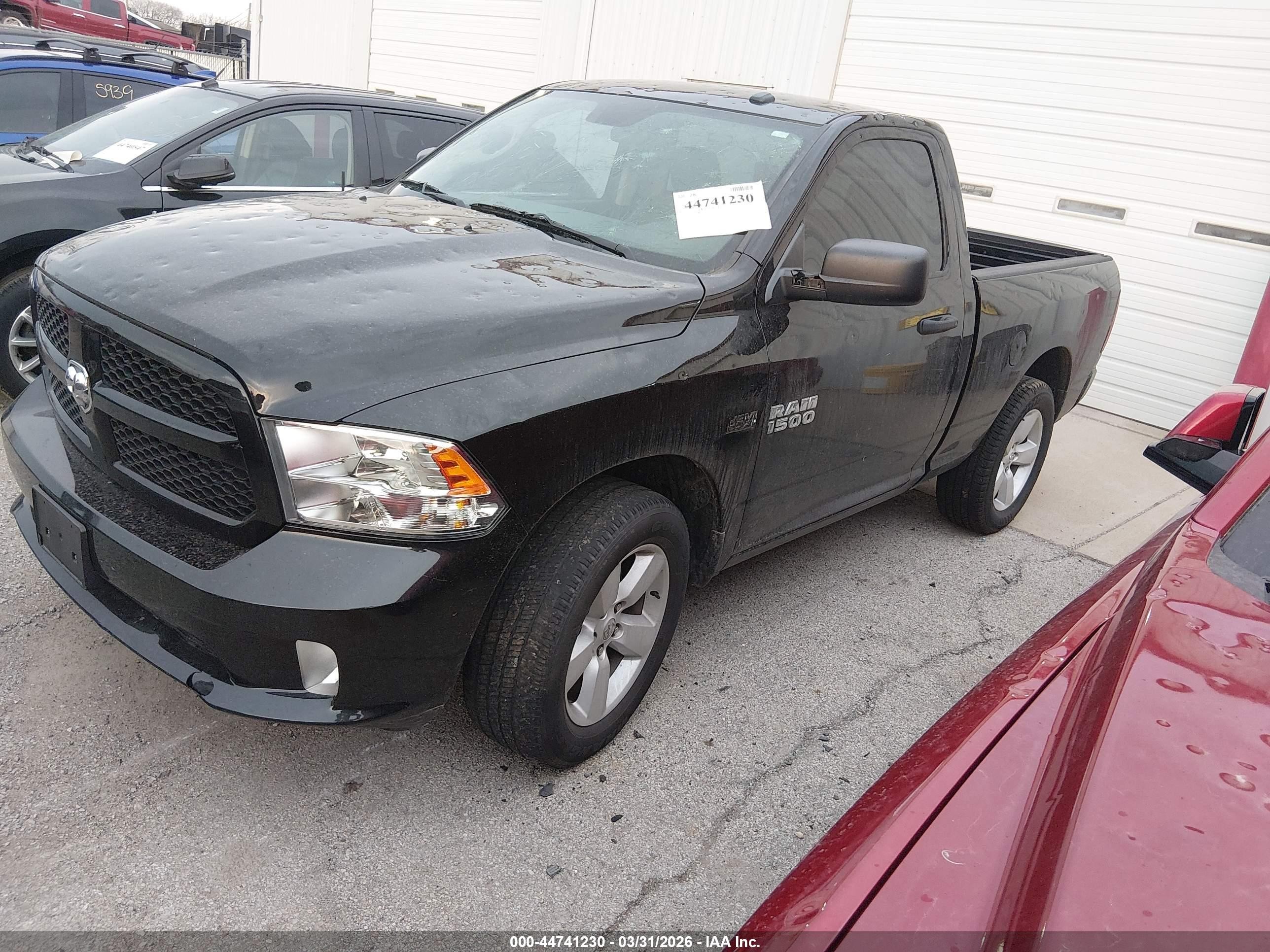 2015 Ram 1500 Express Black vin: 3C6JR7ATXFG616344