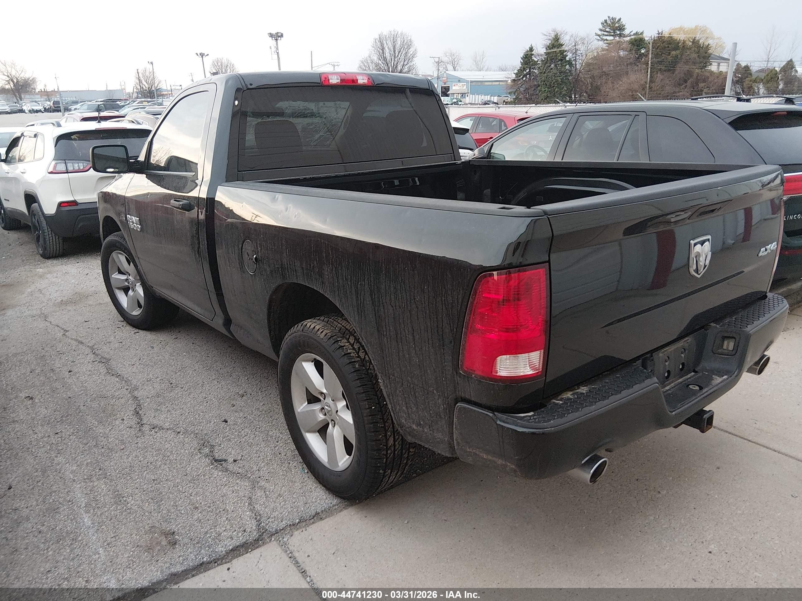 2015 Ram 1500 Express Black vin: 3C6JR7ATXFG616344