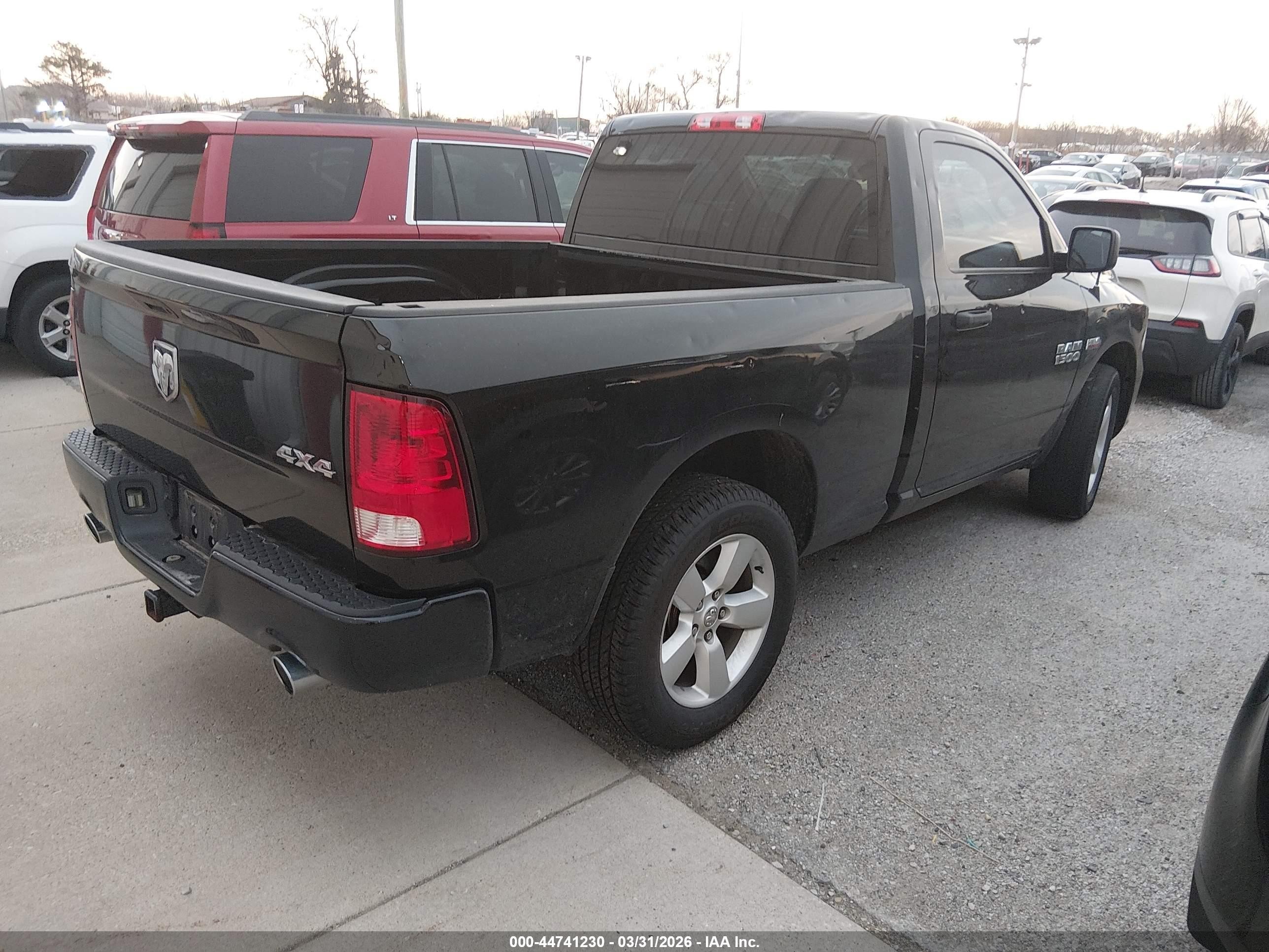 2015 Ram 1500 Express Black vin: 3C6JR7ATXFG616344
