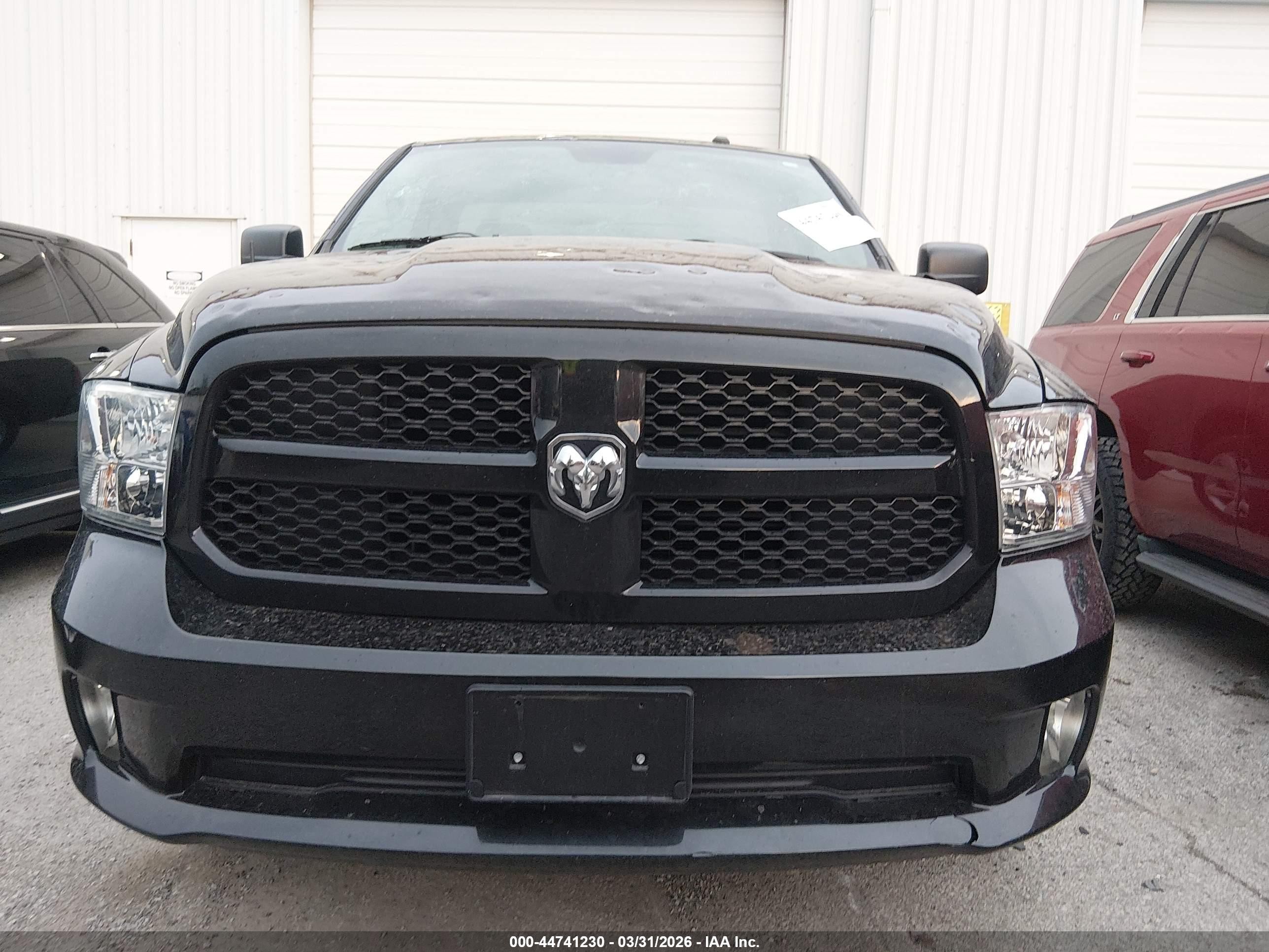 2015 Ram 1500 Express Black vin: 3C6JR7ATXFG616344