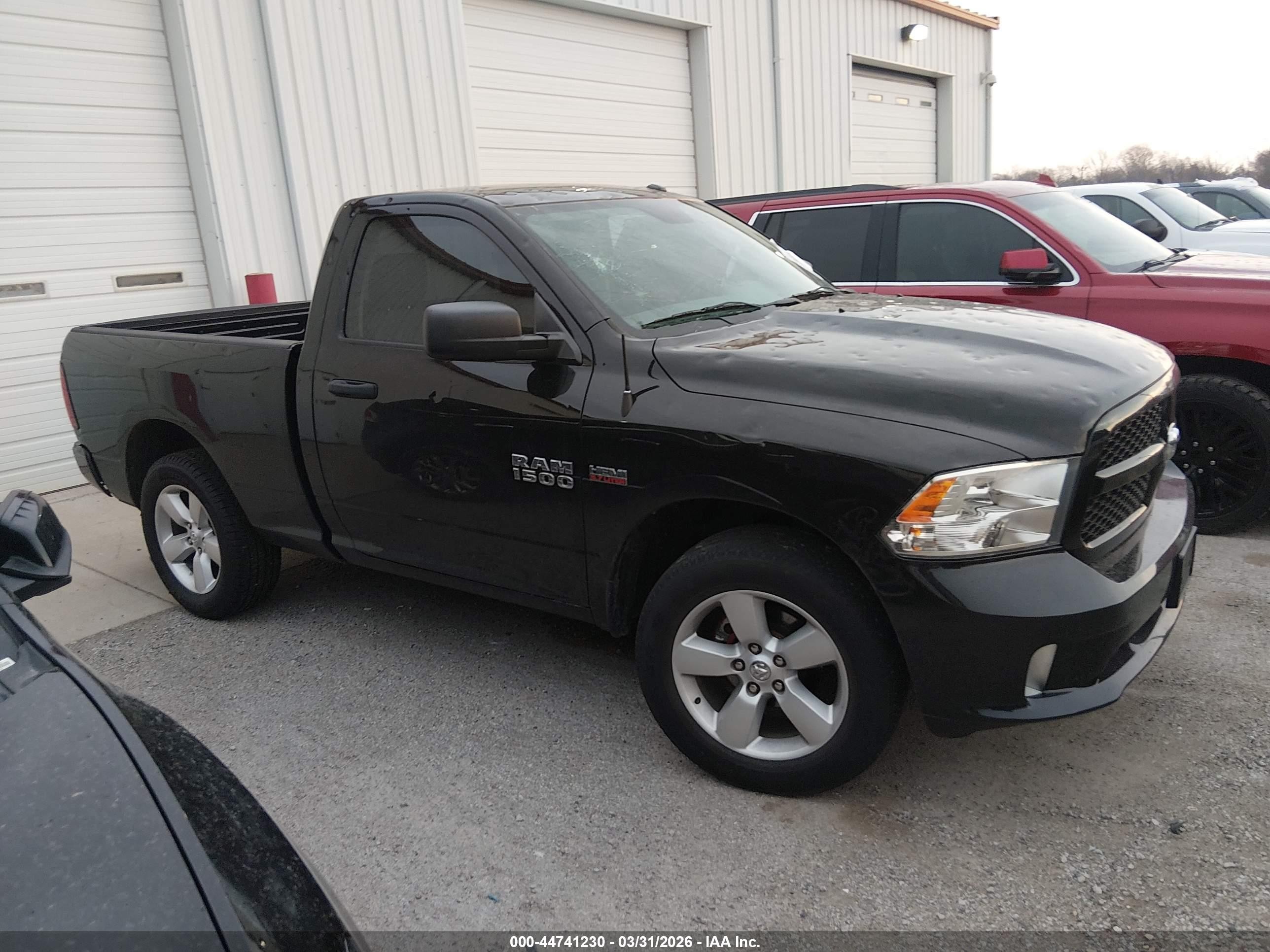 2015 Ram 1500 Express Black vin: 3C6JR7ATXFG616344