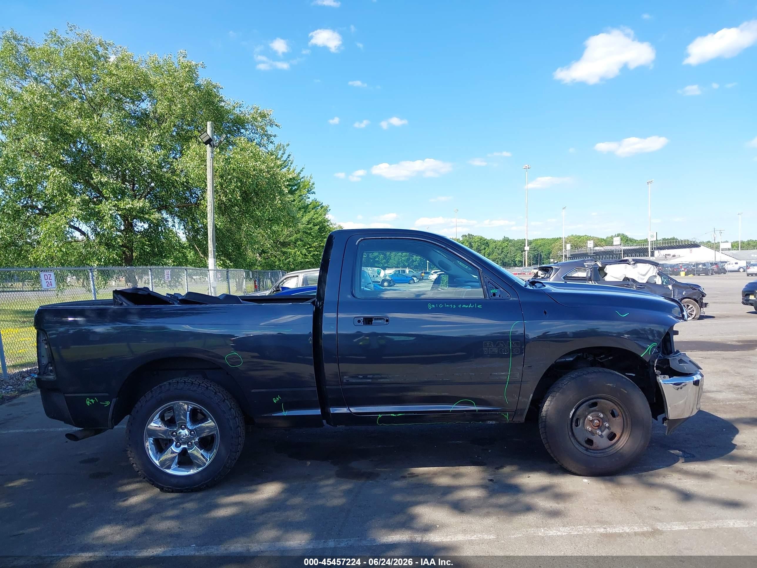2013 Ram 1500 Slt Black vin: 3C6JR7BT0DG579106
