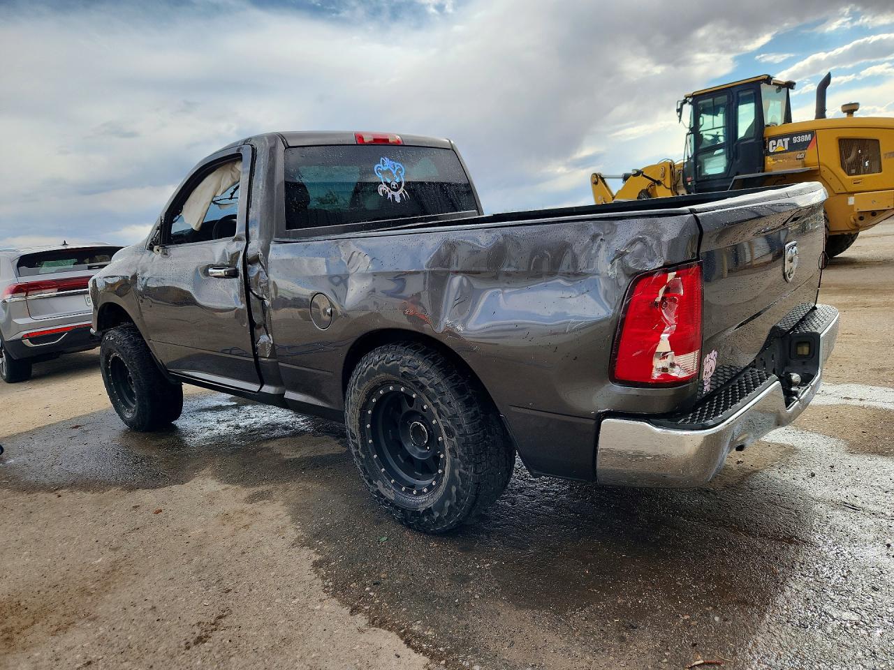 2015 Ram 1500 Slt Gray vin: 3C6JR7BT3FG554915