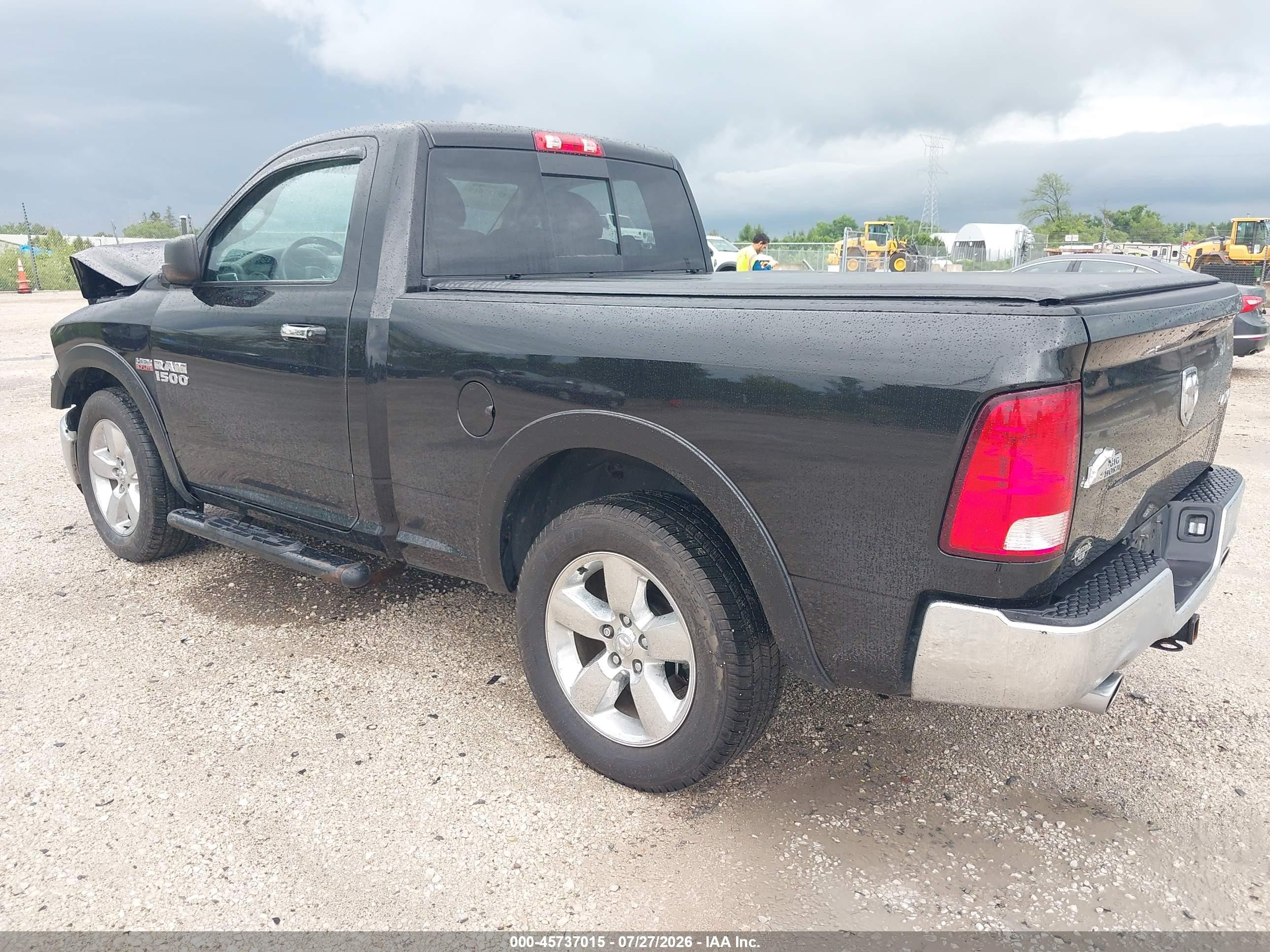 2015 Ram 1500 Big Horn Gray vin: 3C6JR7BT6FG669637