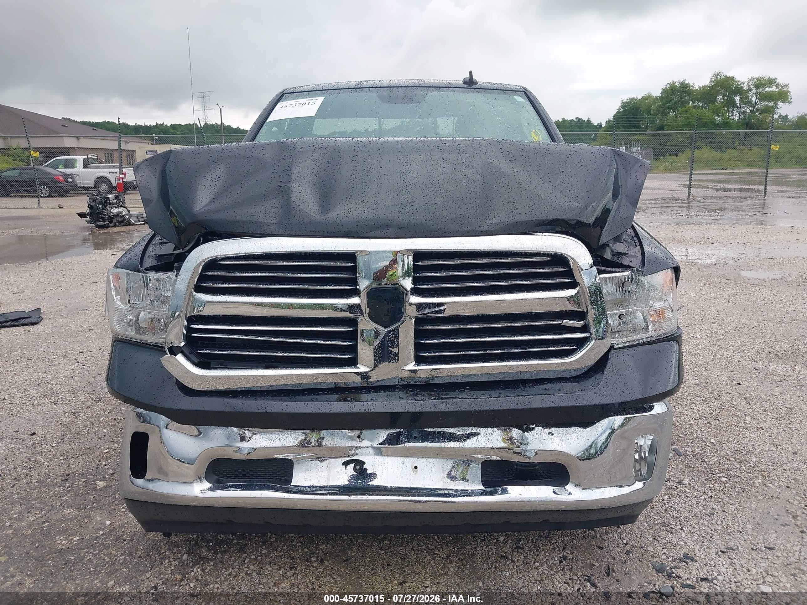 2015 Ram 1500 Big Horn Gray vin: 3C6JR7BT6FG669637