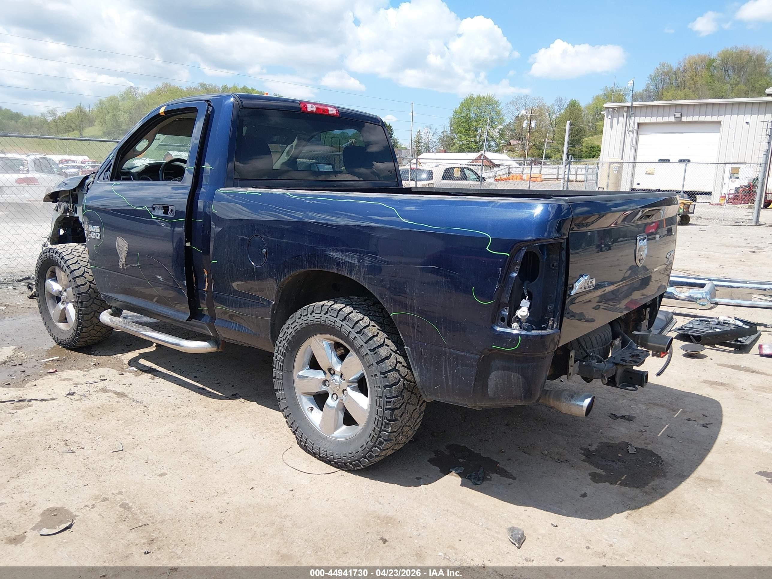 2014 Ram 1500 Big Horn Синий vin: 3C6JR7BT9EG273426