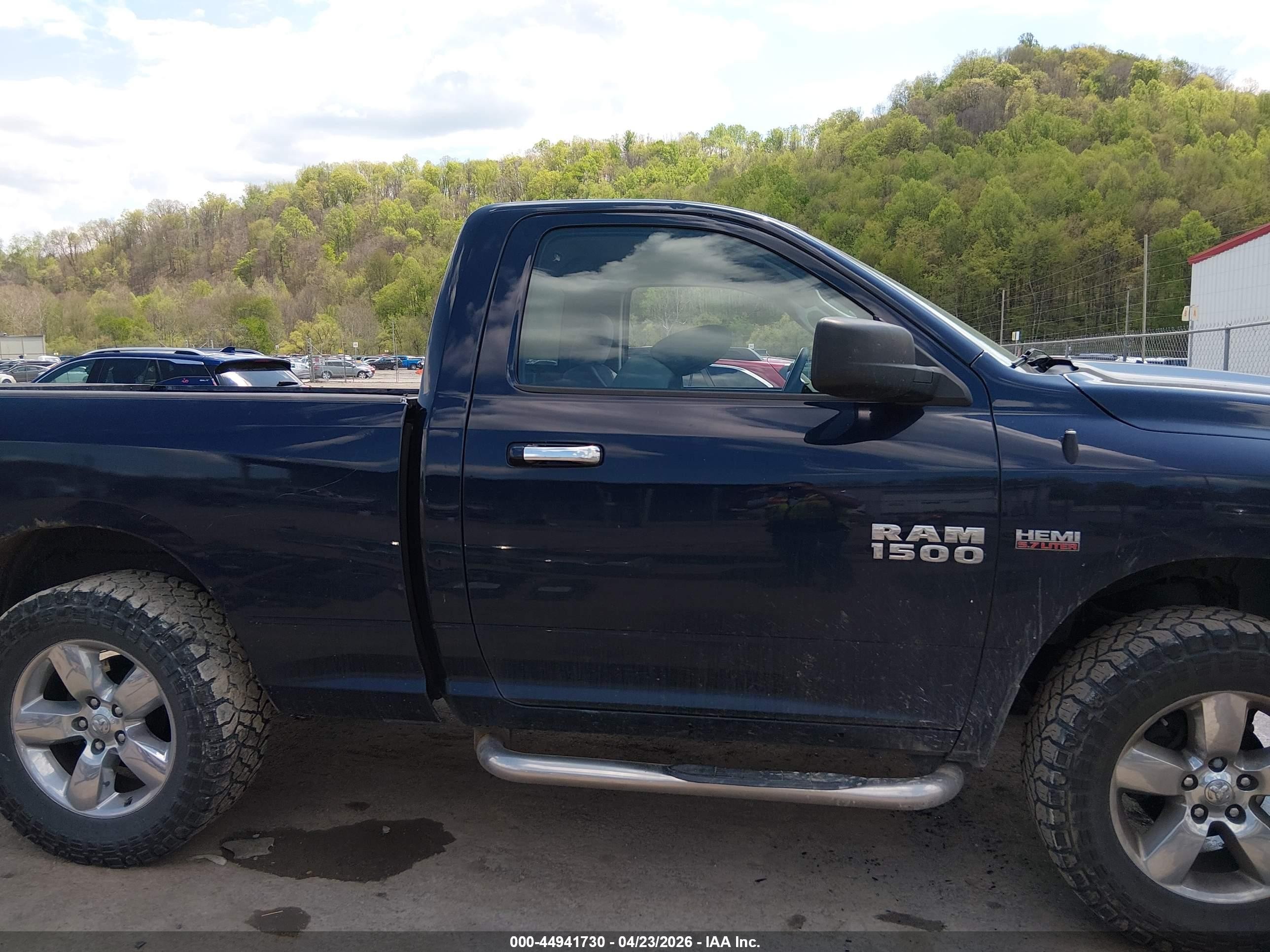 2014 Ram 1500 Big Horn Синий vin: 3C6JR7BT9EG273426