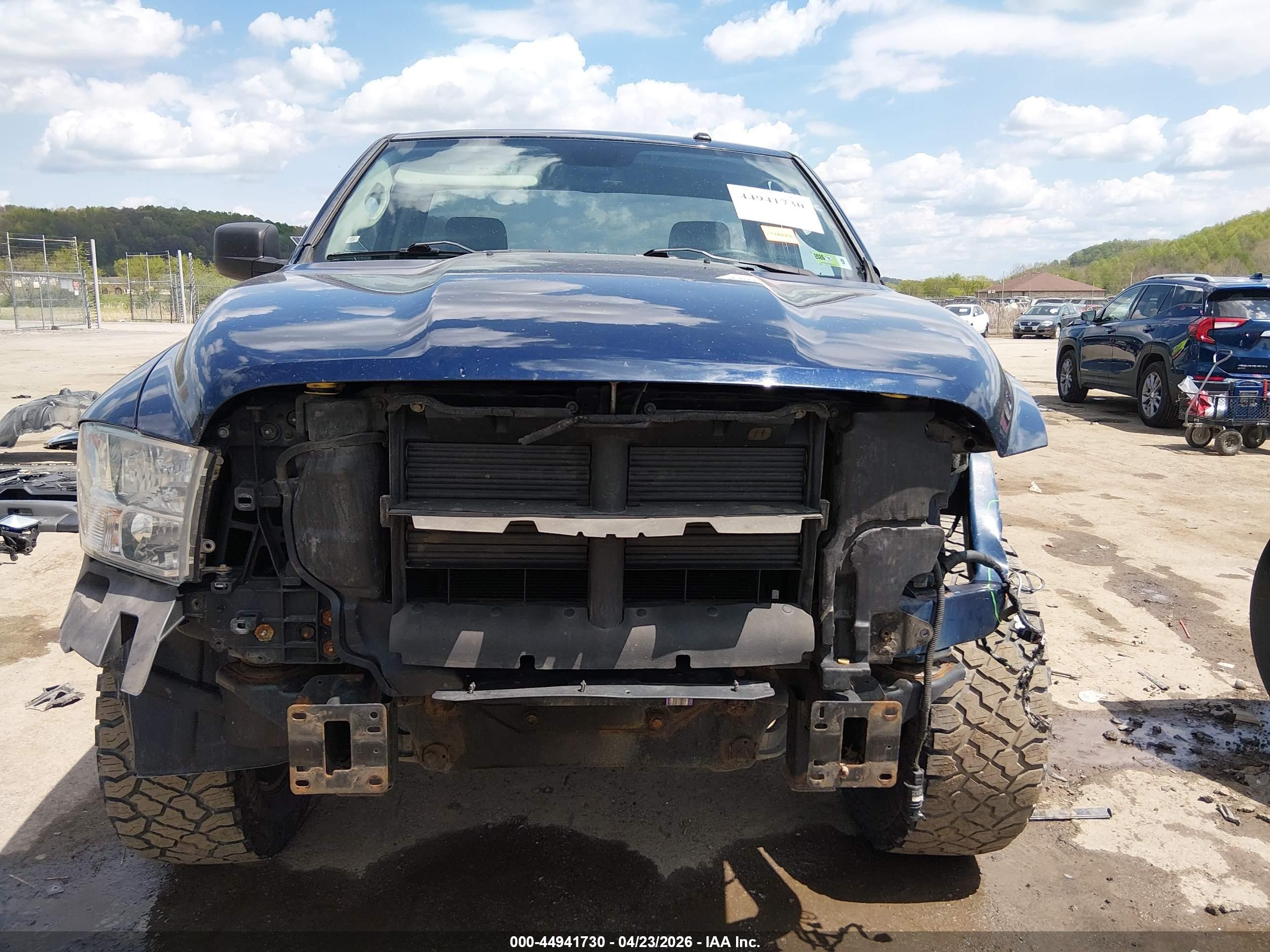 2014 Ram 1500 Big Horn Синий vin: 3C6JR7BT9EG273426
