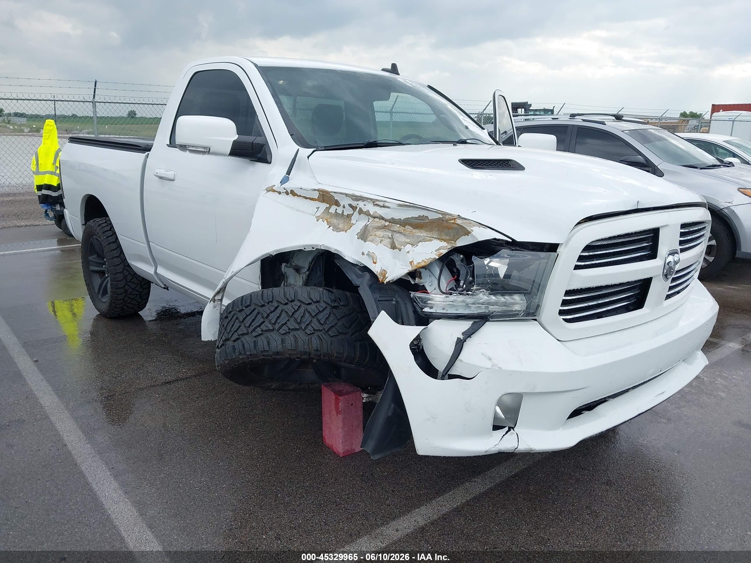 2013 Ram 1500 Sport White vin: 3C6JR7CT4DG591547