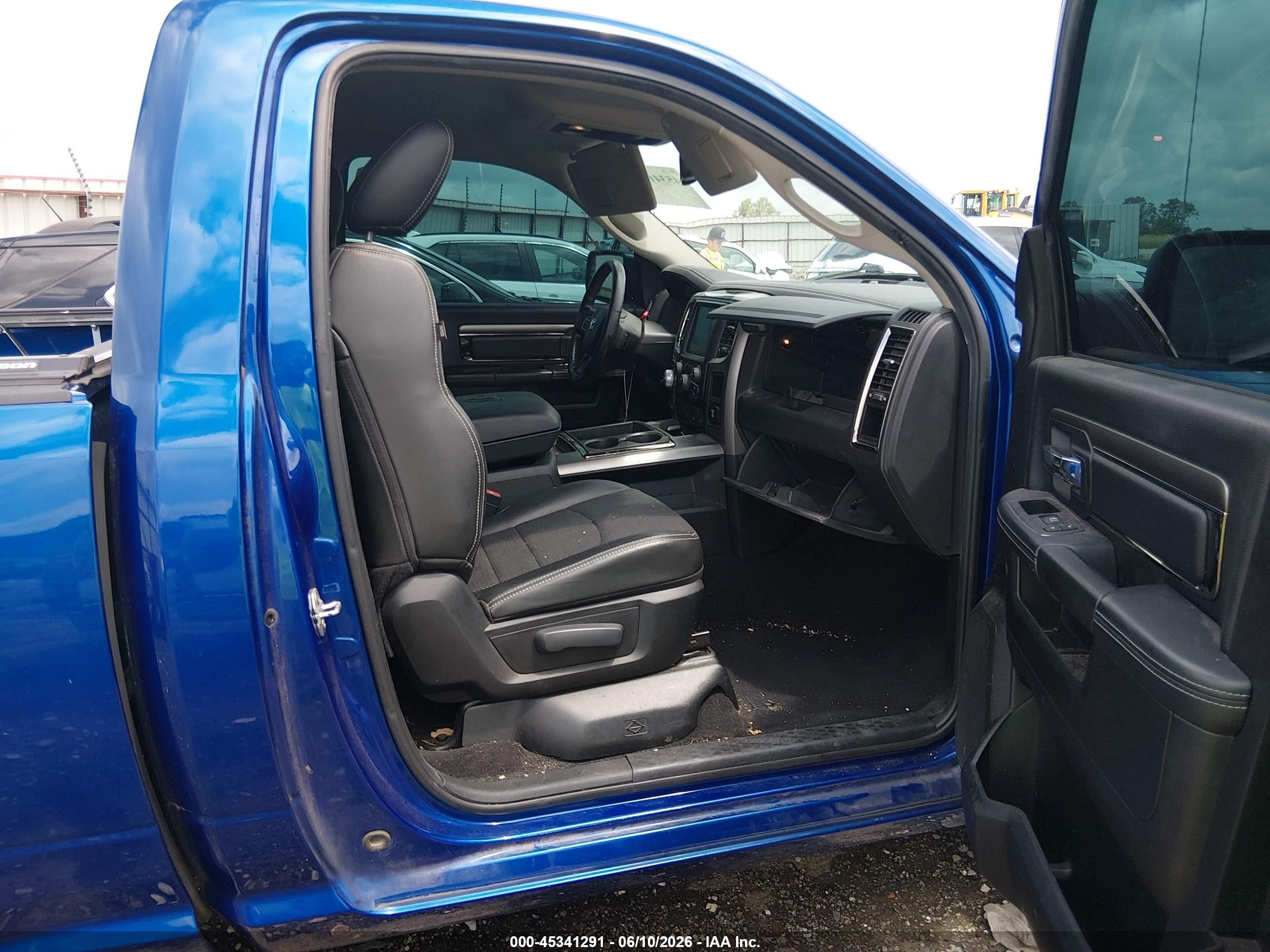 2014 Ram 1500 Sport Blue vin: 3C6JR7CT9EG332151