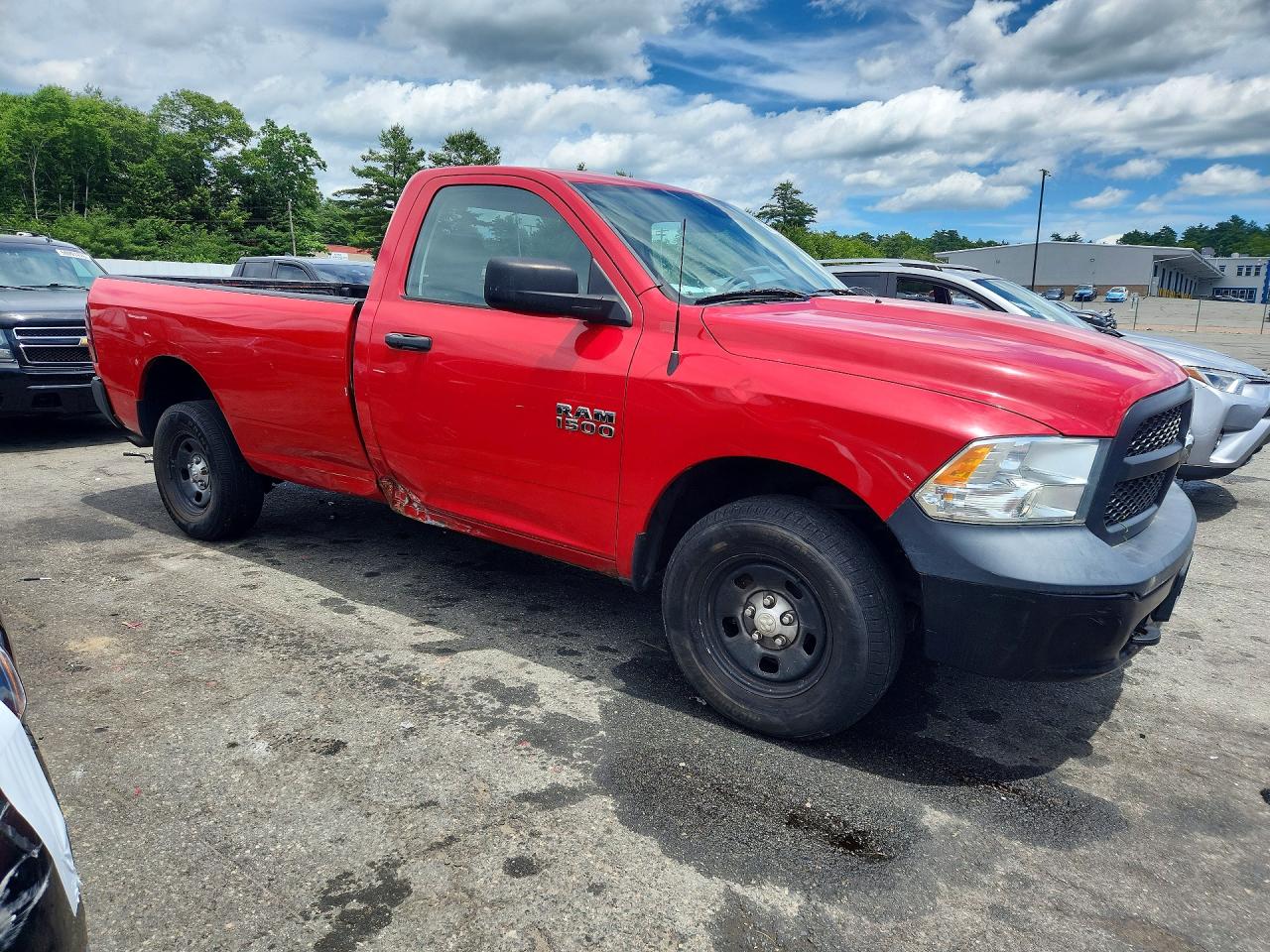2014 Ram 1500 St Red vin: 3C6JR7DG5EG307328
