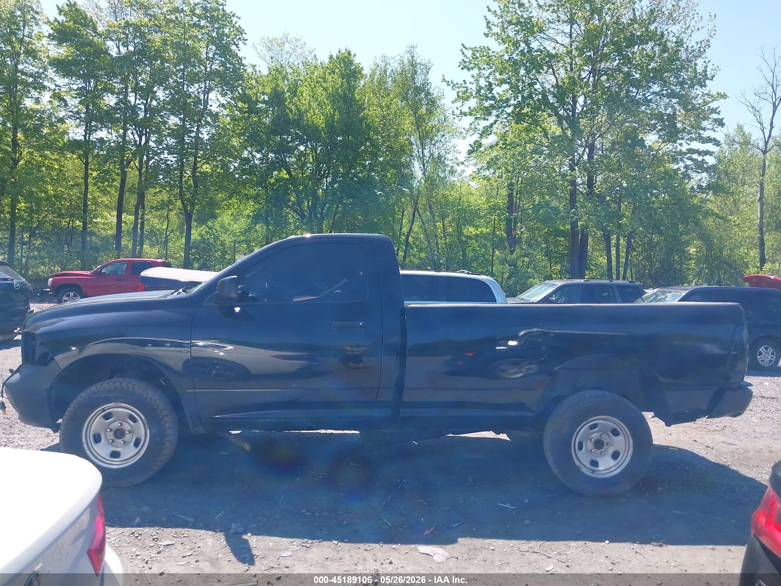2015 Ram 1500 Tradesman Black vin: 3C6JR7DT0FG540533