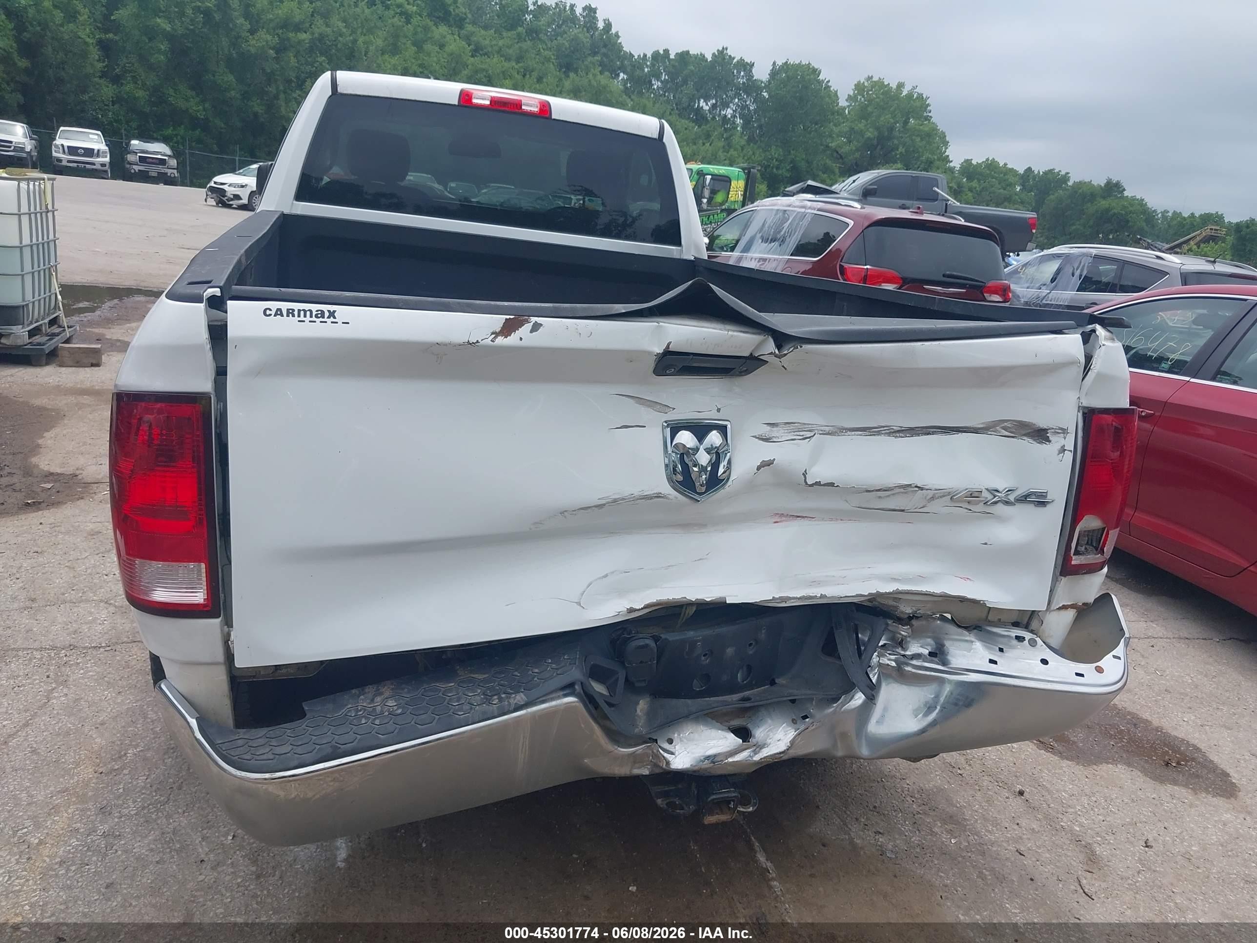 2015 Ram 1500 Tradesman White vin: 3C6JR7DT6FG572323