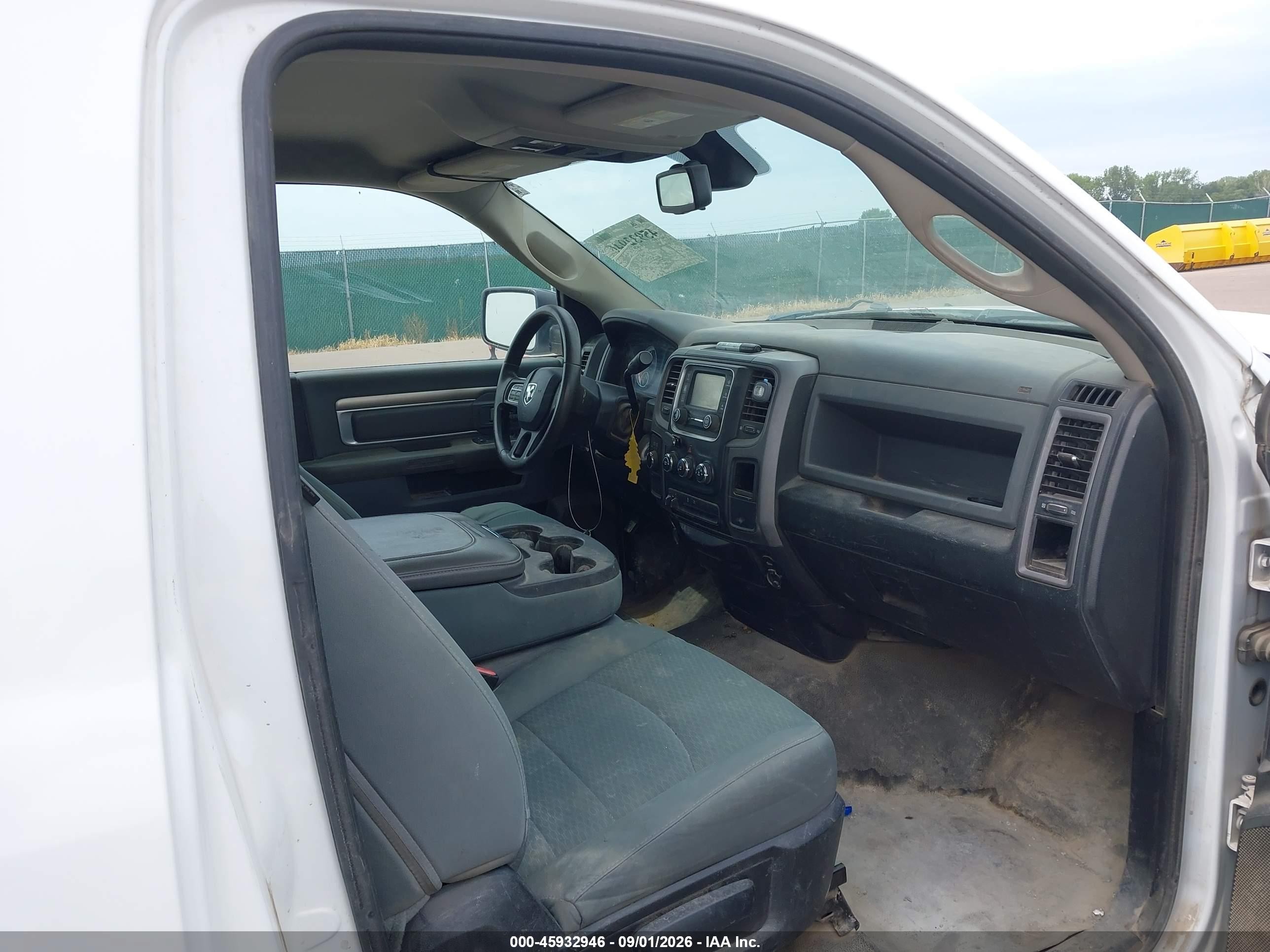 2015 Ram 1500 Tradesman Белый vin: 3C6JR7DT8FG543857
