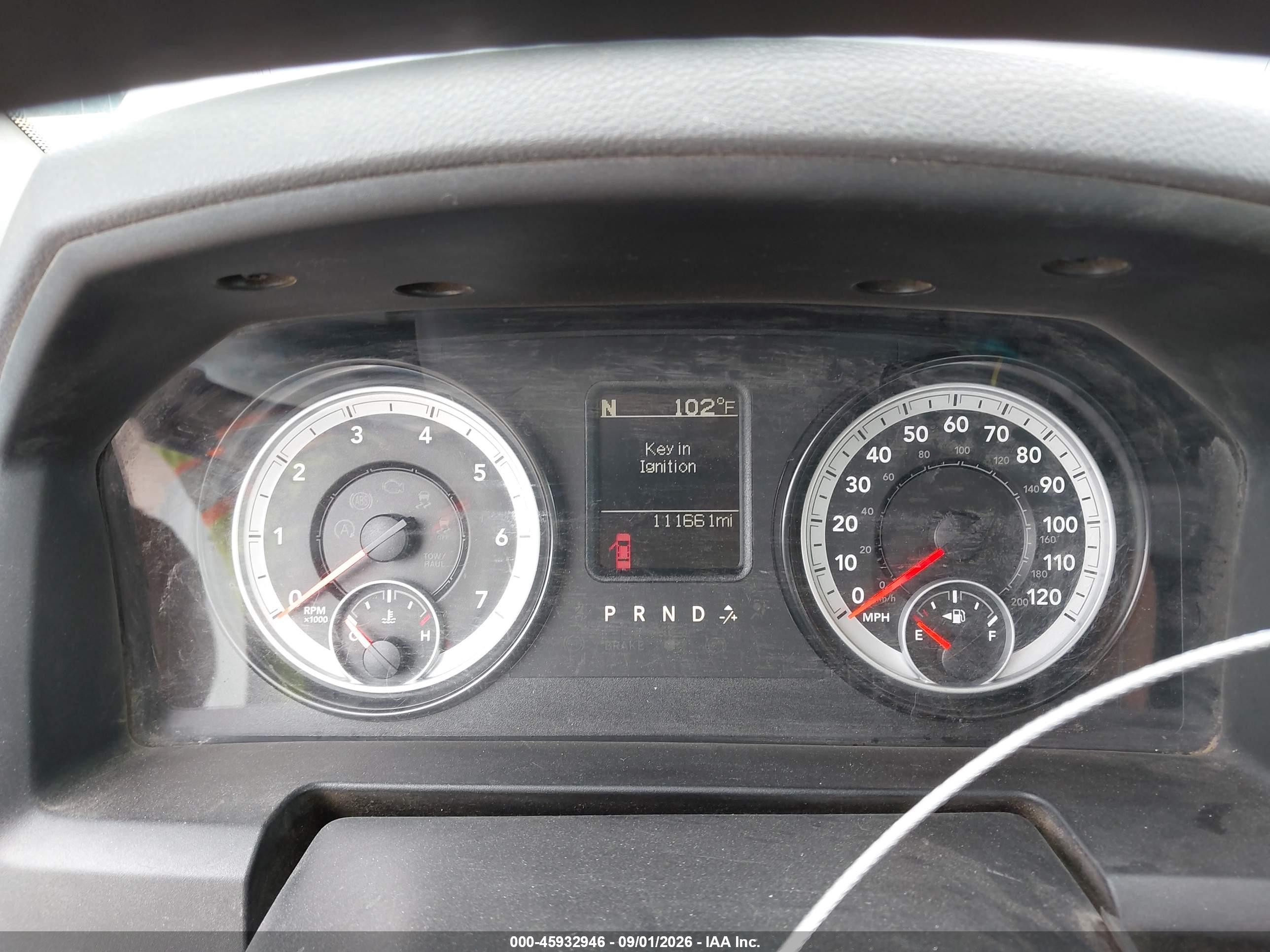 2015 Ram 1500 Tradesman Белый vin: 3C6JR7DT8FG543857