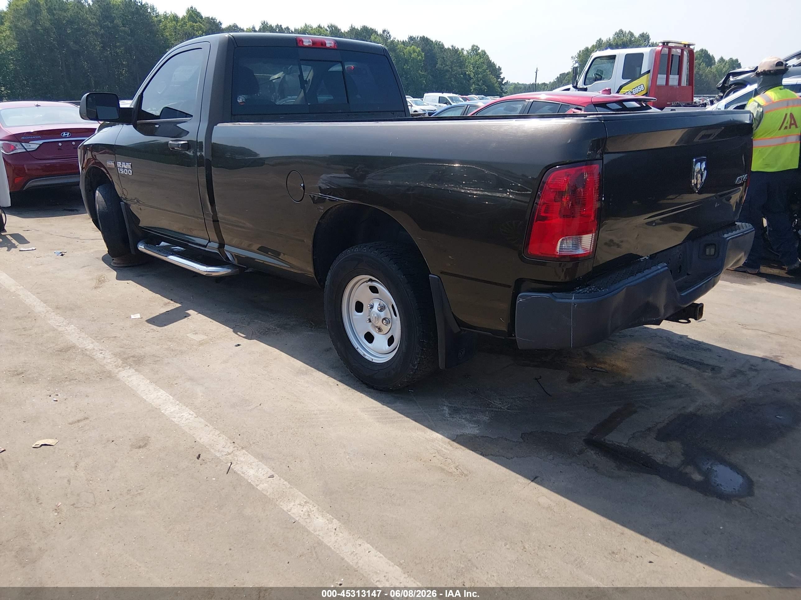 2014 Ram 1500 Tradesman Brown vin: 3C6JR7DTXEG101824