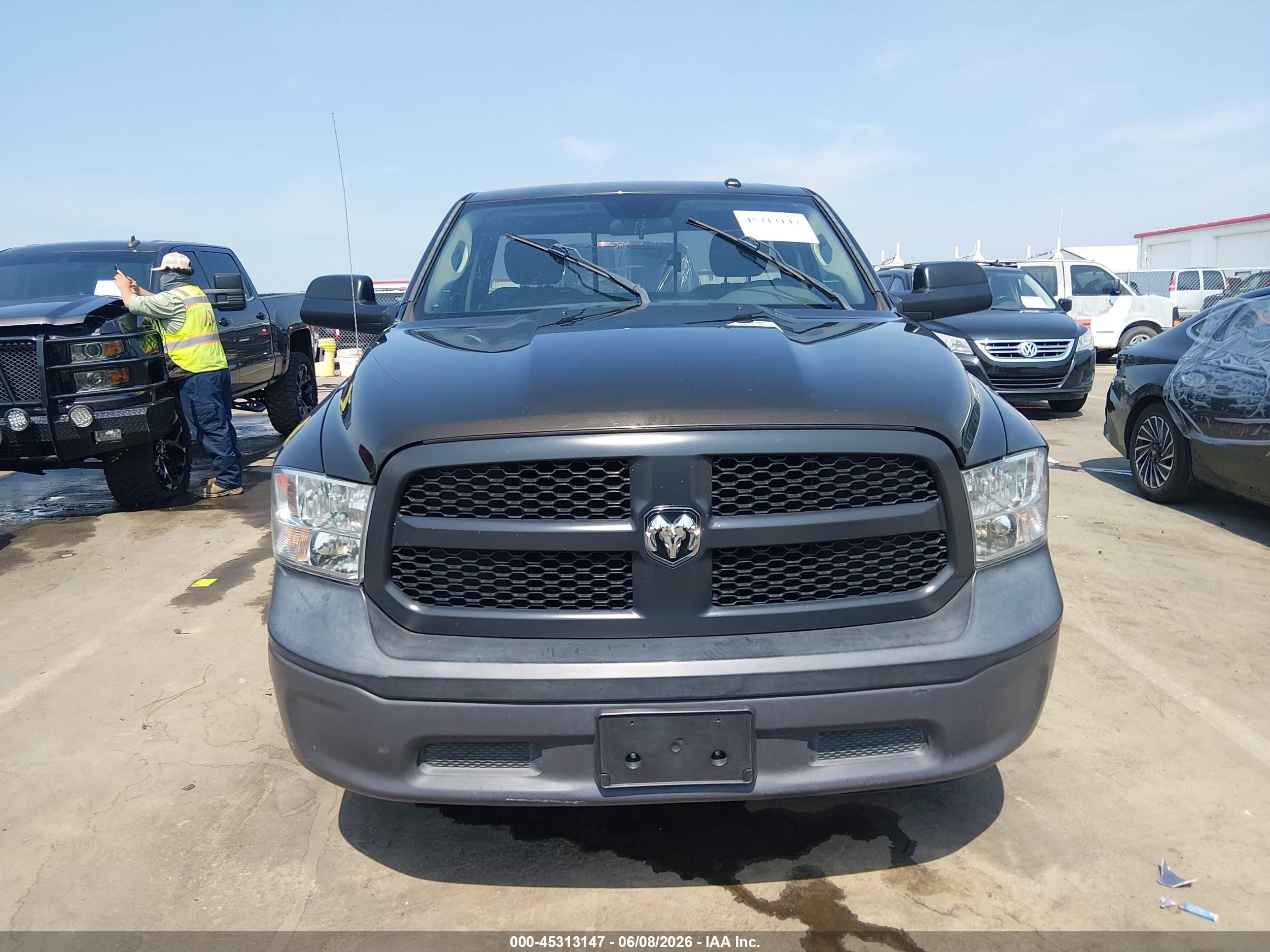 2014 Ram 1500 Tradesman Brown vin: 3C6JR7DTXEG101824