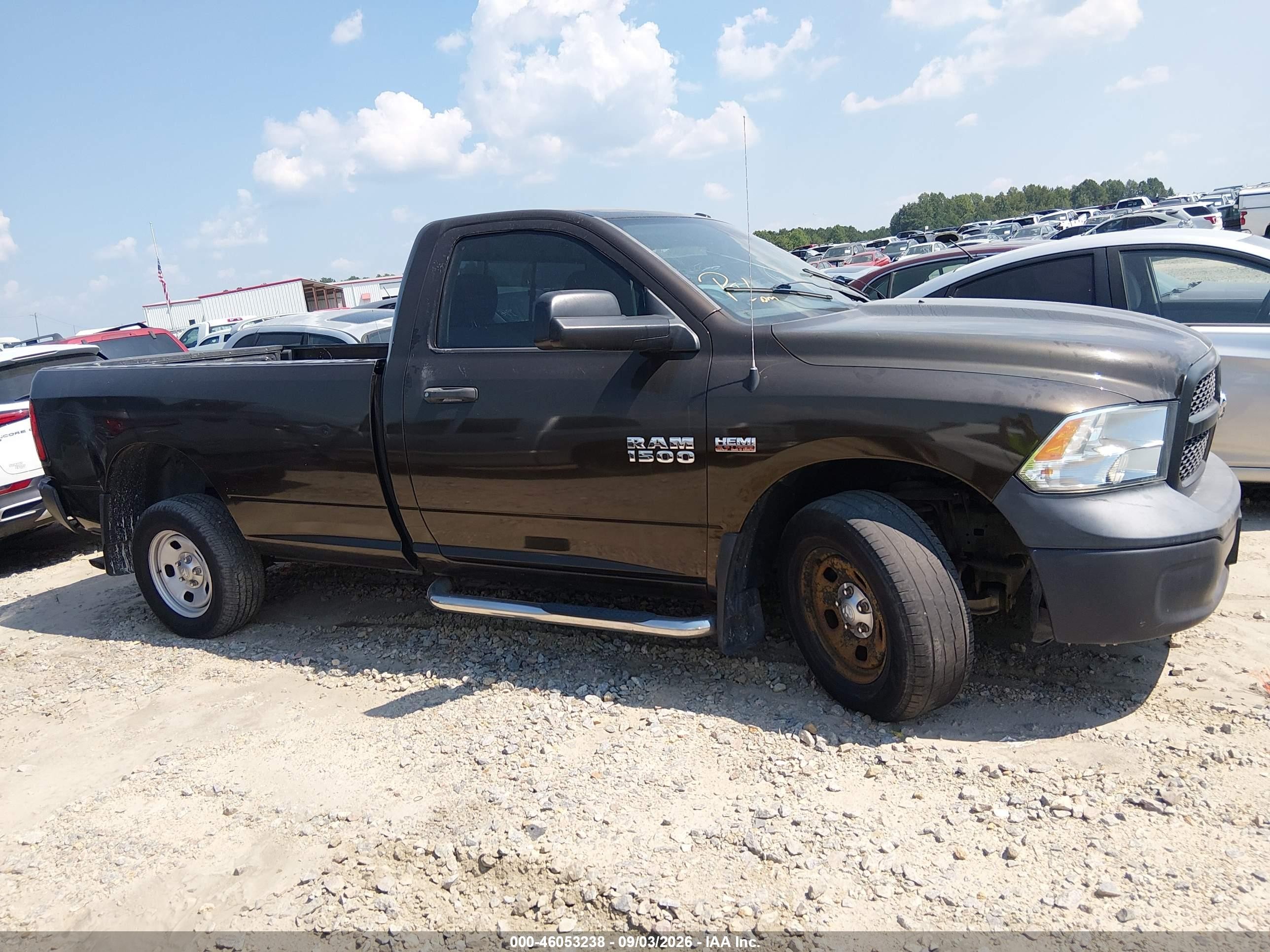 2014 Ram 1500 Tradesman Brown vin: 3C6JR7DTXEG101824