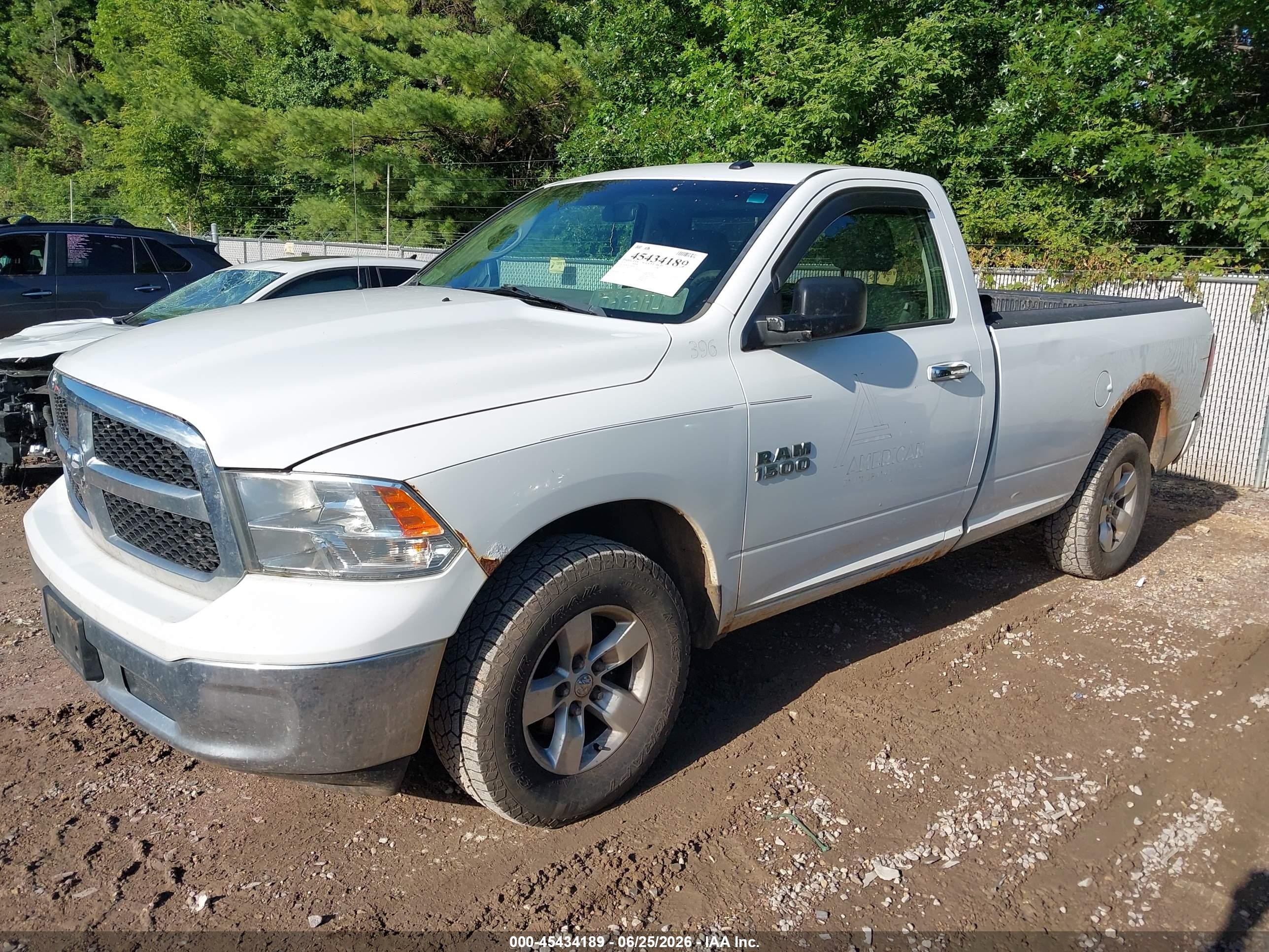 2013 Ram 1500 Slt Белый vin: 3C6JR7EP5DG503279
