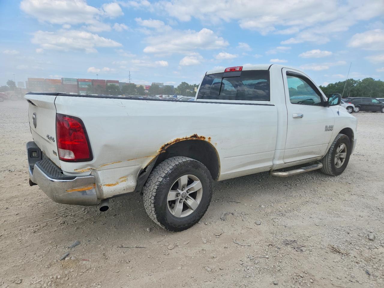 2013 Ram 1500 Slt White vin: 3C6JR7EP5DG503394