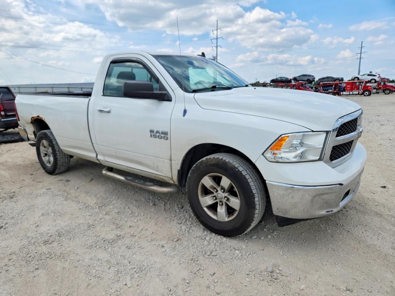 2013 Ram 1500 Slt White vin: 3C6JR7EP5DG503394