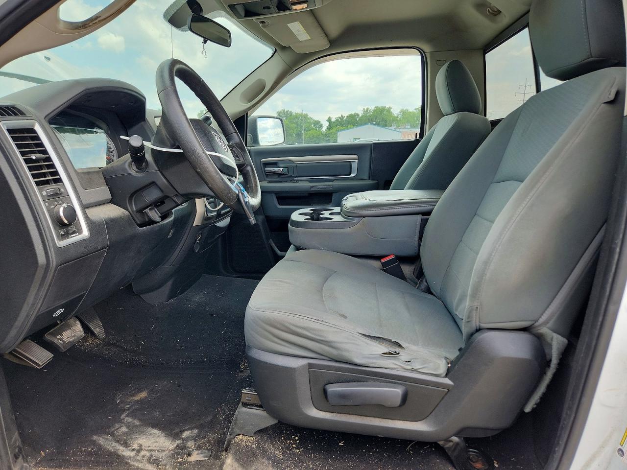 2013 Ram 1500 Slt White vin: 3C6JR7EP5DG503394