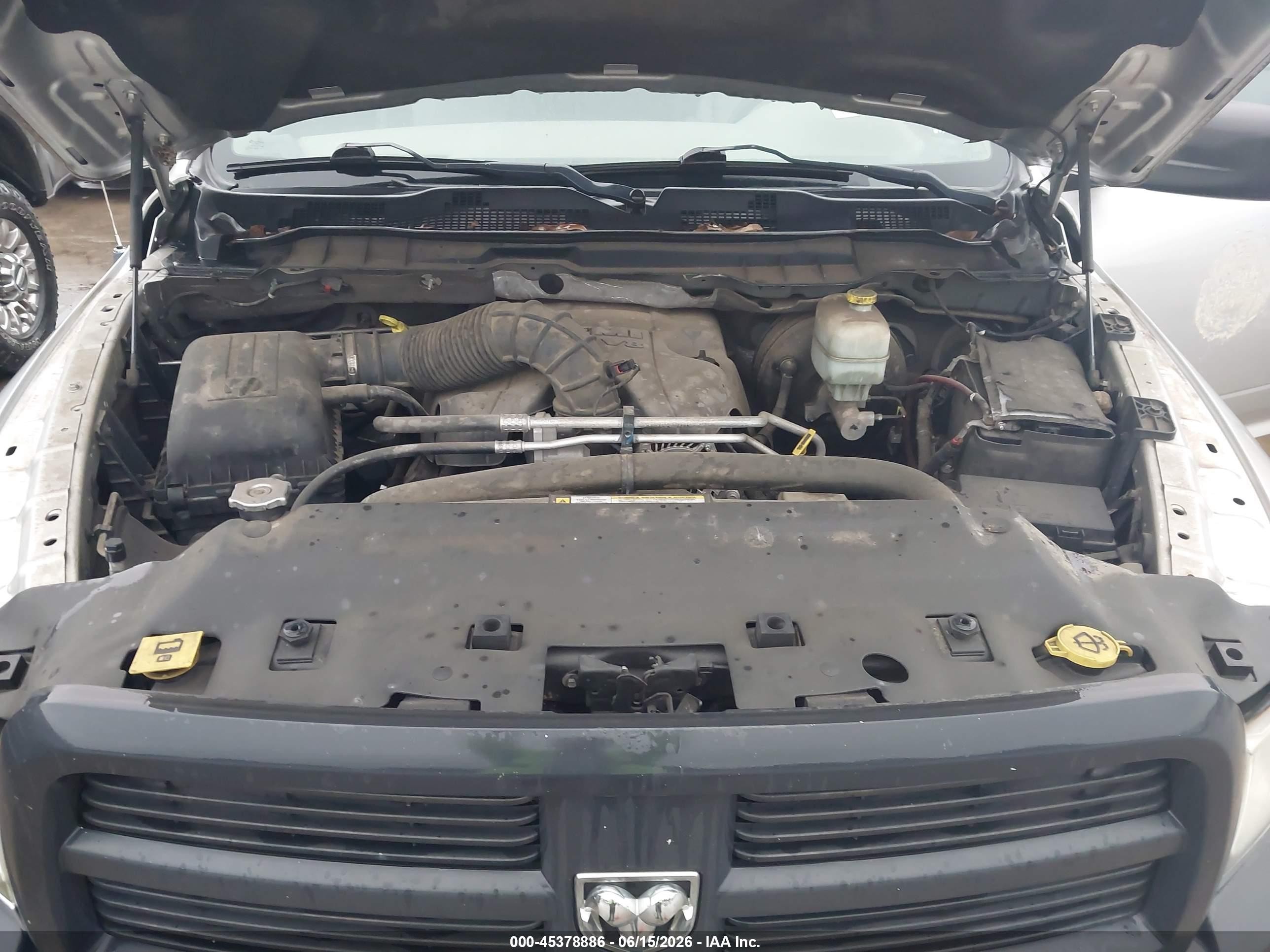 2012 Ram 2500 St Silver vin: 3C6LD4ATXCG158113