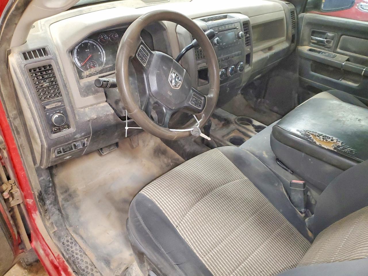 2012 Dodge Ram 2500 St Red vin: 3C6LD5AT3CG190441